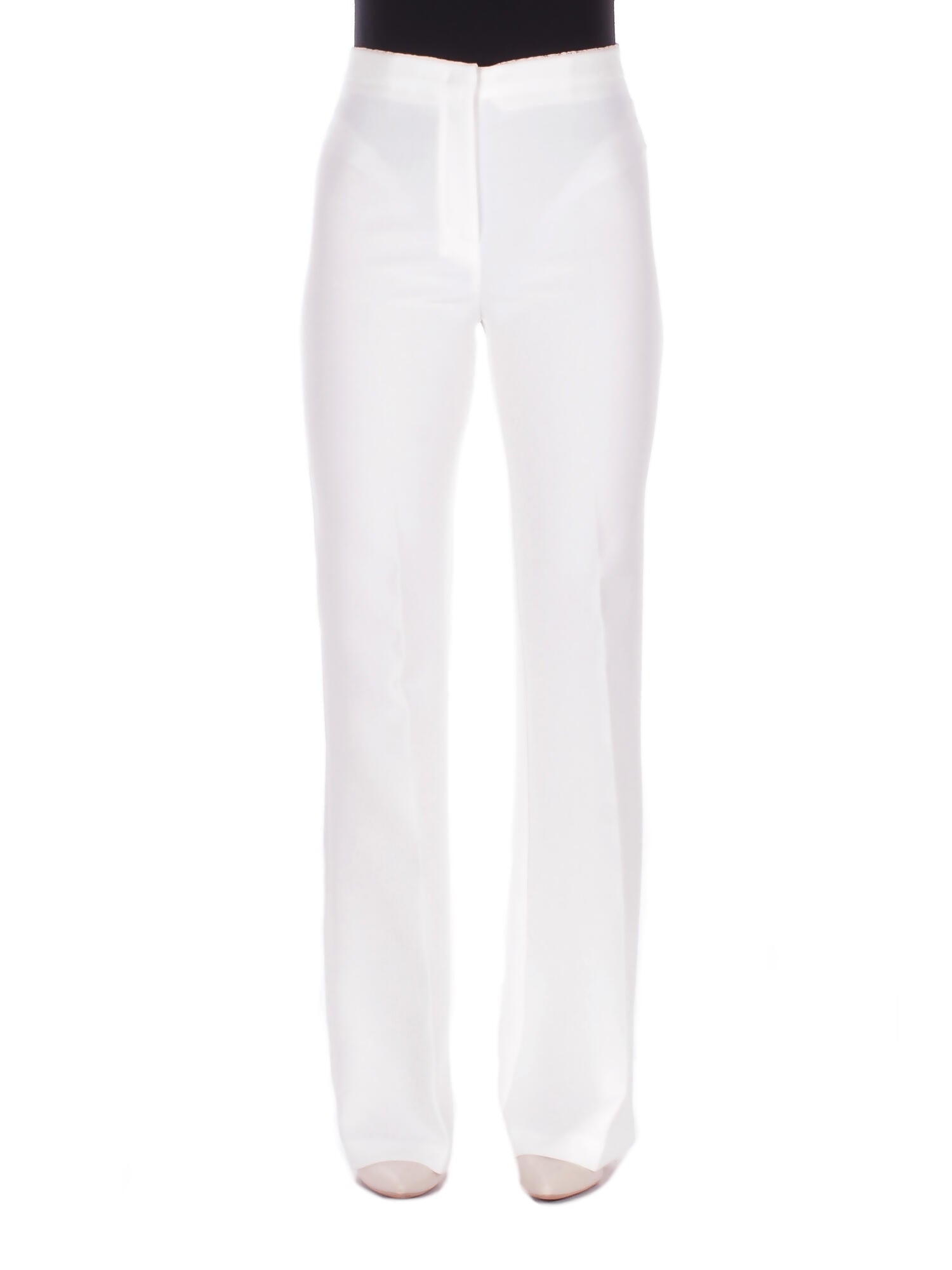 PINKO Donna Pantalone 106619A32Z Z07 Edamane pantalone canvas White