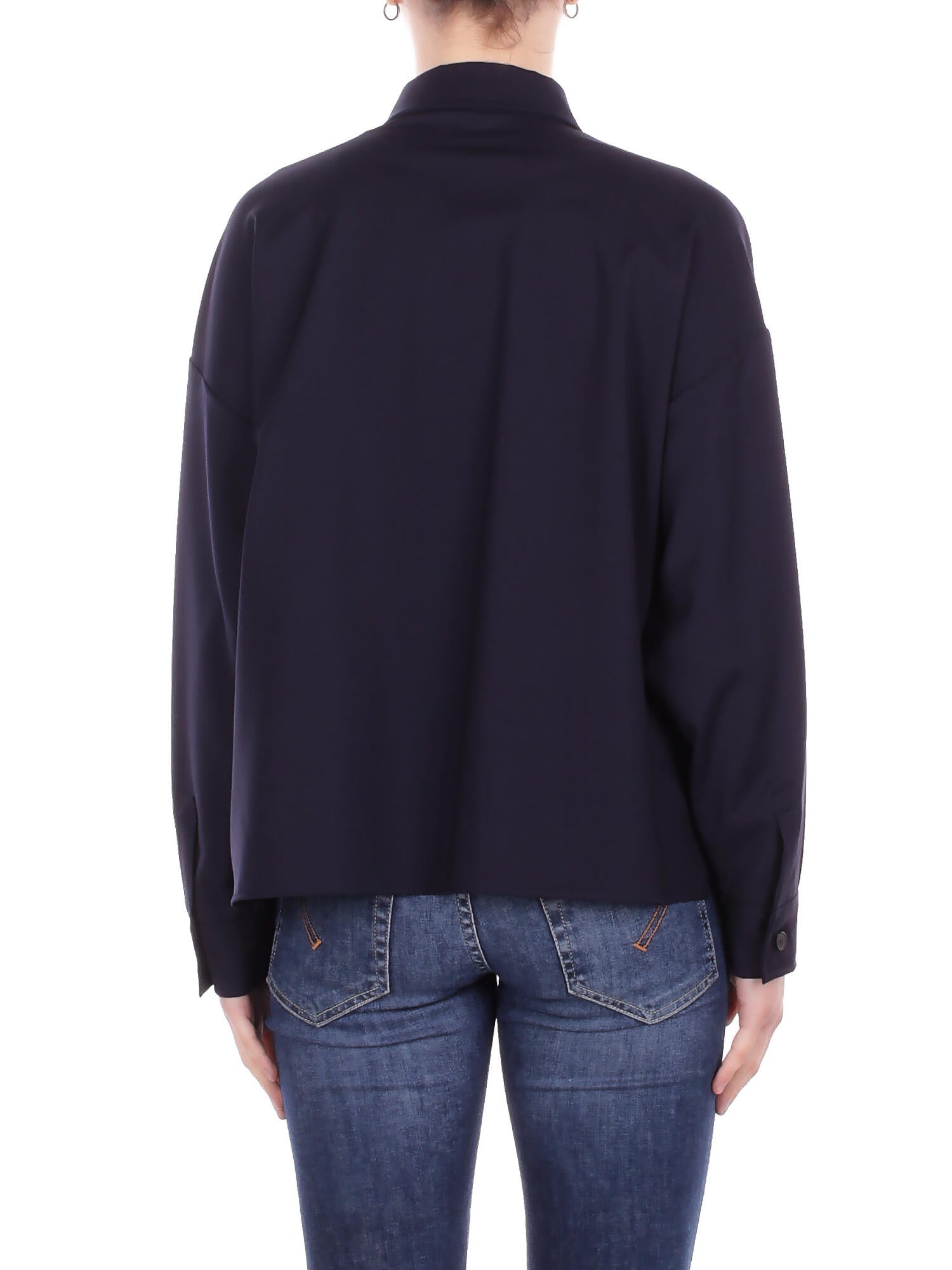 MAX MARA Donna Camicia 2615041021600 001 Wkd mulino Blu