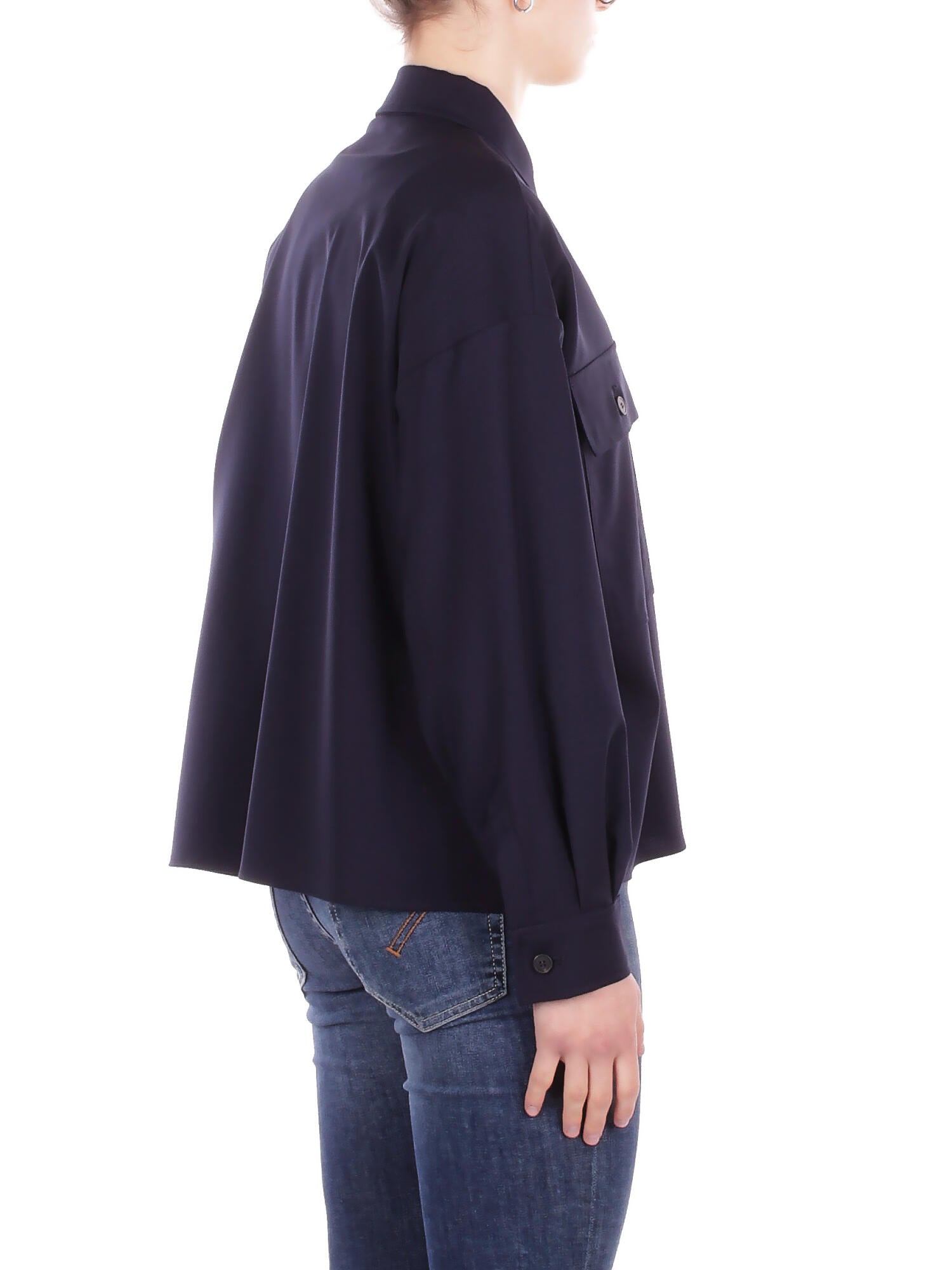 MAX MARA Donna Camicia 2615041021600 001 Wkd mulino Blu