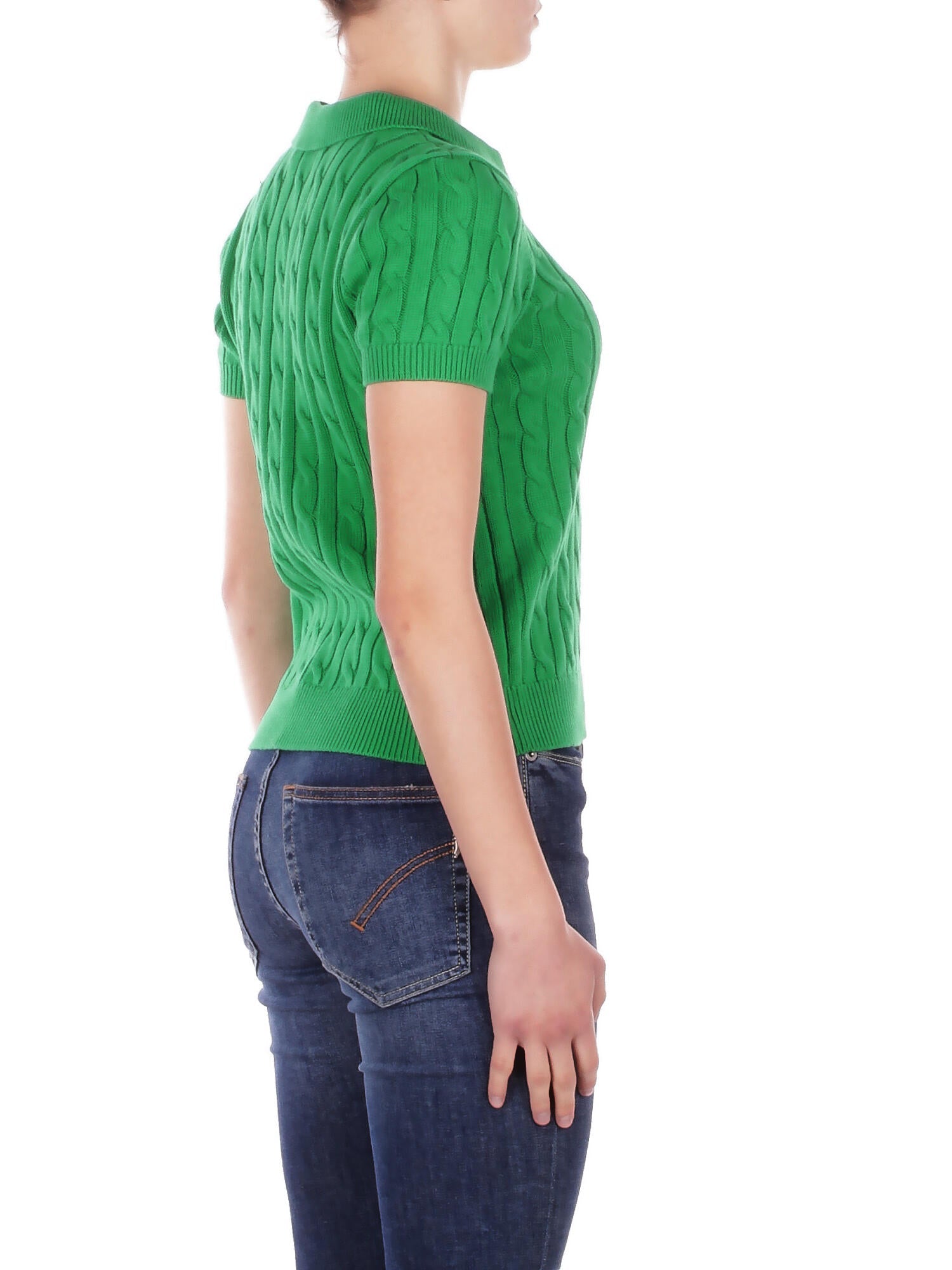 RALPH LAUREN Donna Maglia 200932224 015 Natrissa short sleeve pullover Verde