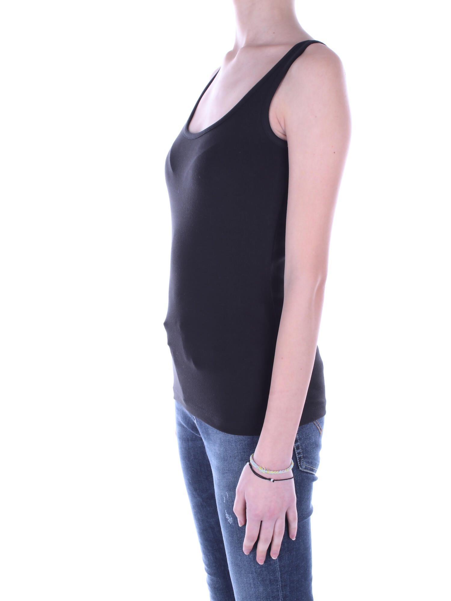 RALPH LAUREN Donna Canotta 200704777 005 Kelly sleeveless Black