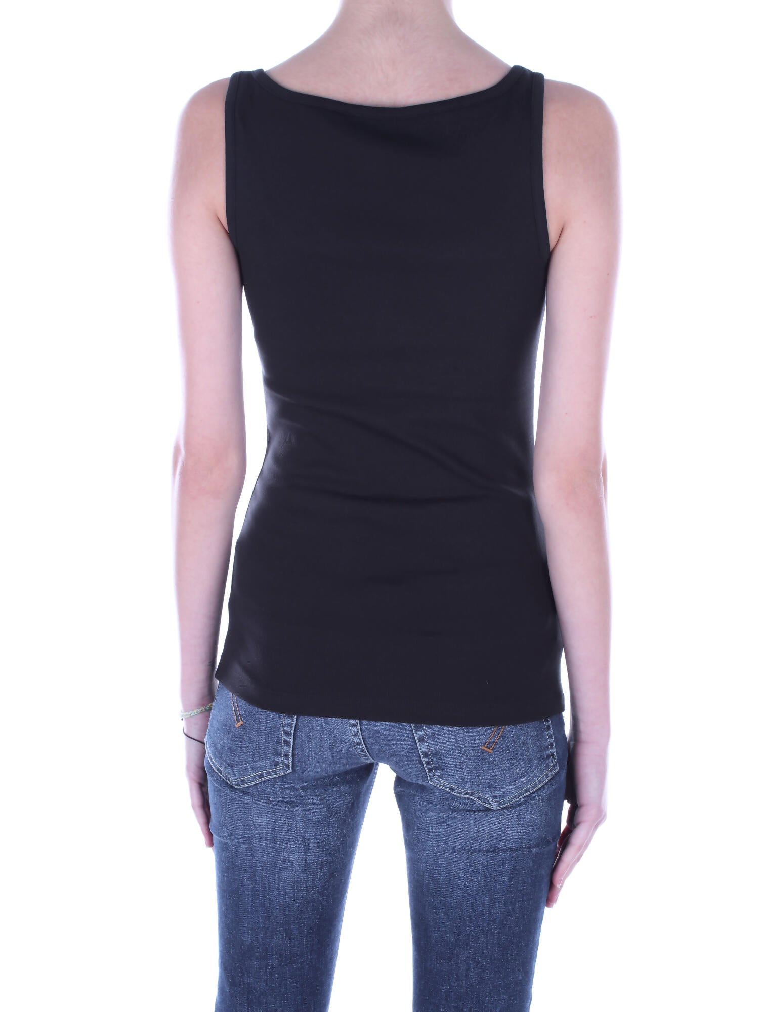 RALPH LAUREN Donna Canotta 200704777 005 Kelly sleeveless Black