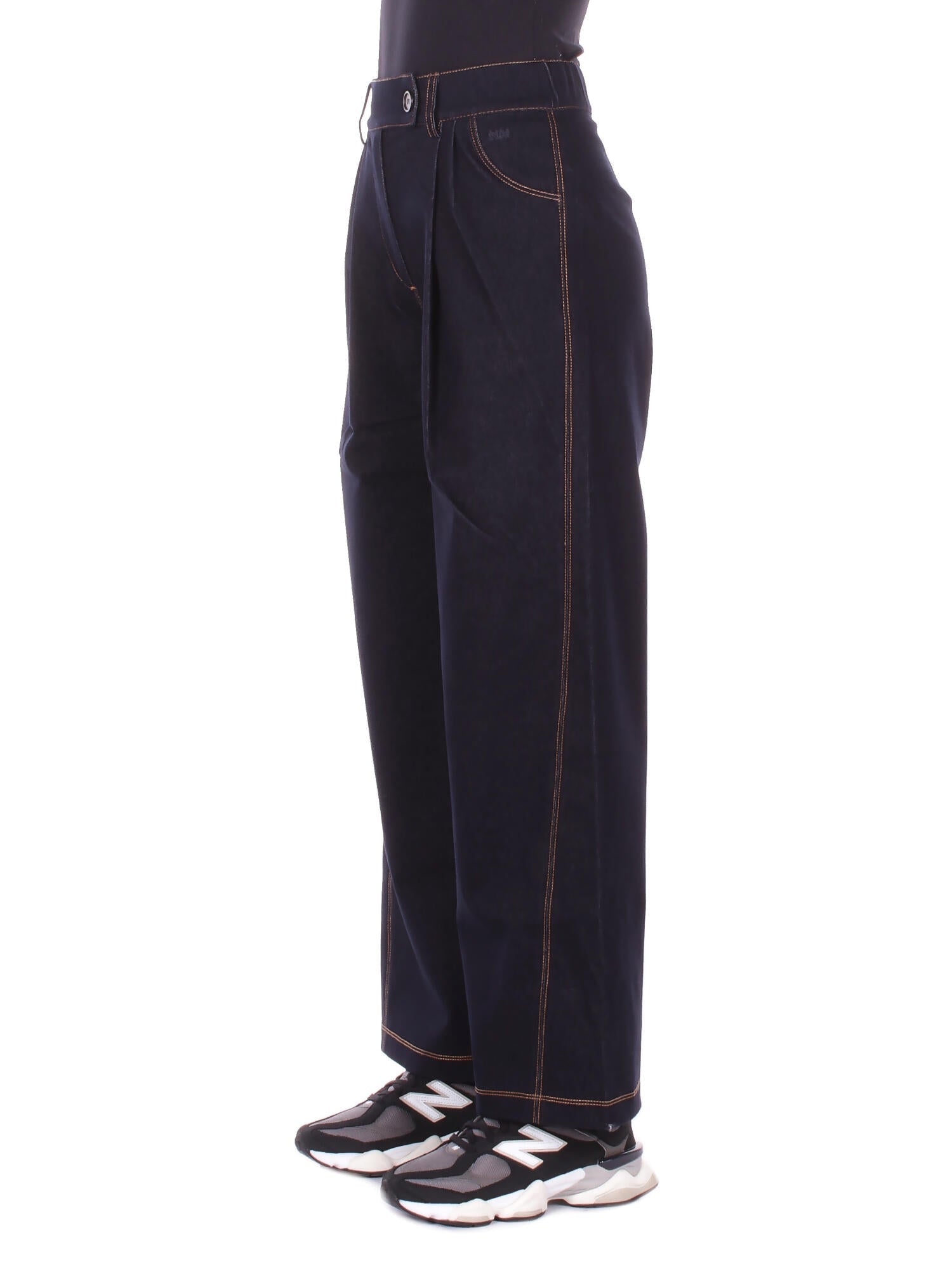 MAX MARA Donna Pantalone 2616781017600 003 Mml sarta Blu navy