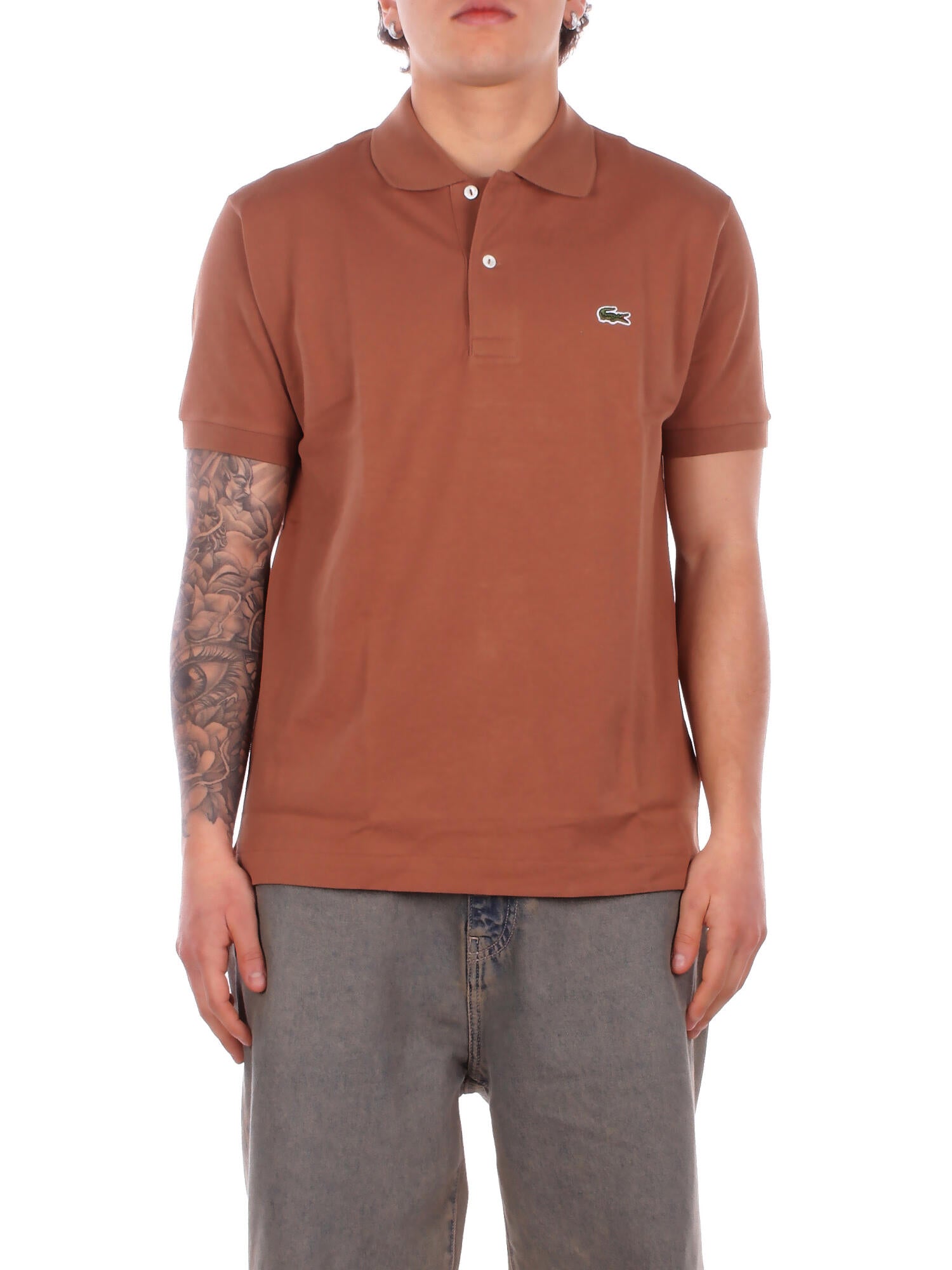 LACOSTE Uomo Polo 1212 LFA Polo Tabacco