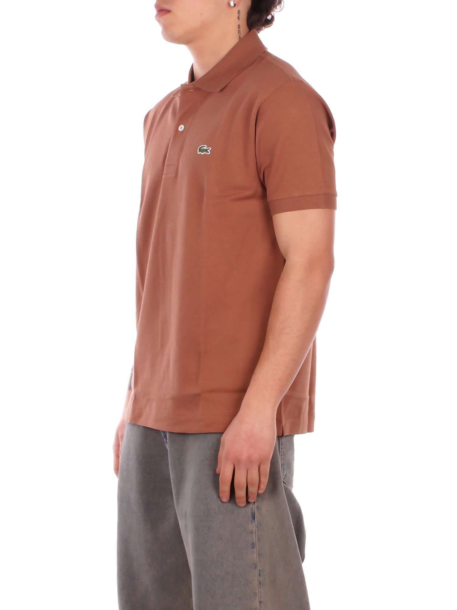 LACOSTE Uomo Polo 1212 LFA Polo Tabacco
