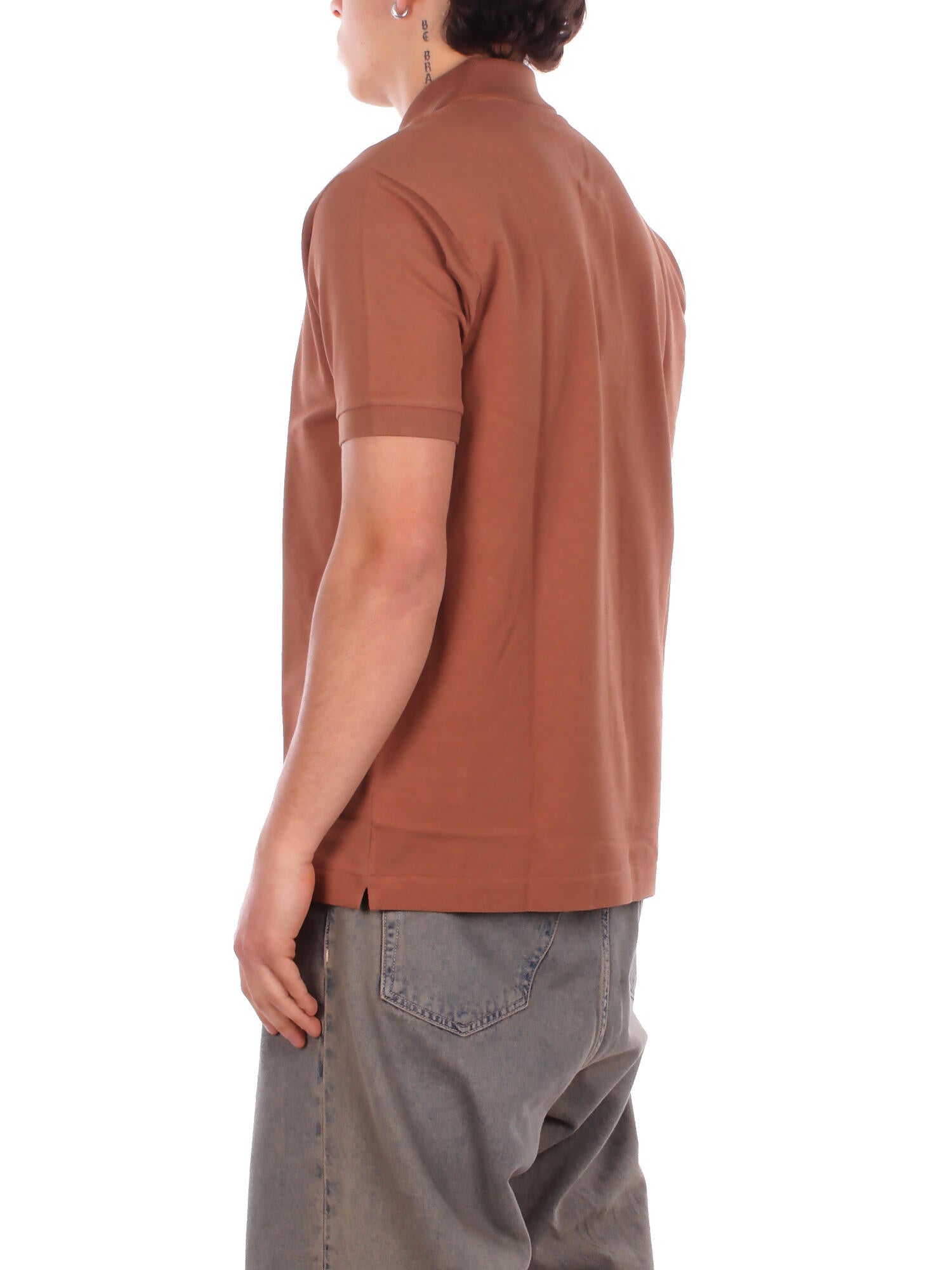 LACOSTE Uomo Polo 1212 LFA Polo Tabacco
