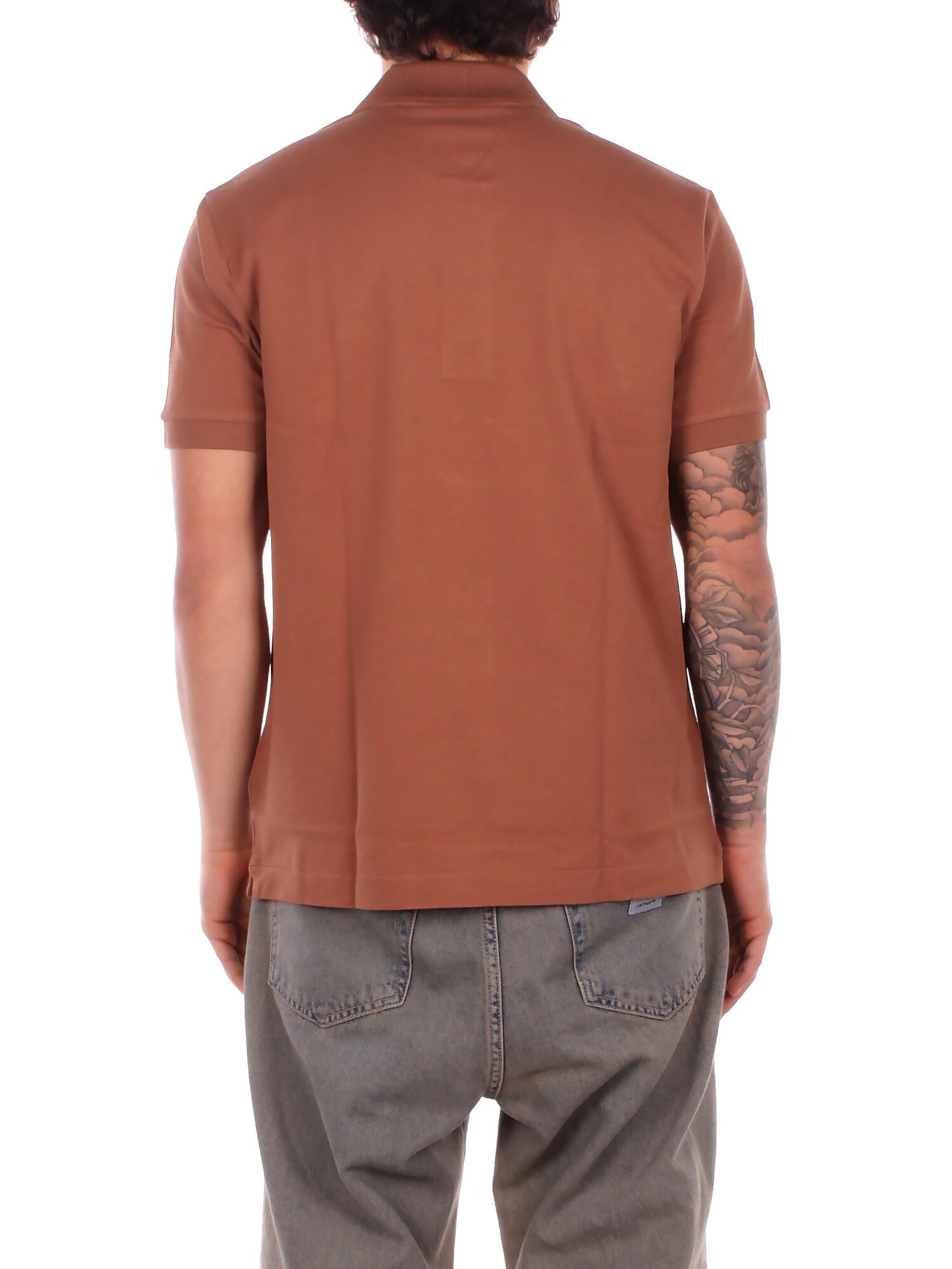 LACOSTE Uomo Polo 1212 LFA Polo Tabacco