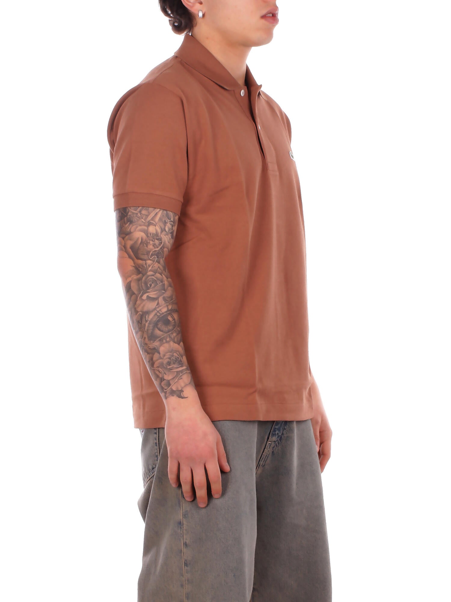 LACOSTE Uomo Polo 1212 LFA Polo Tabacco