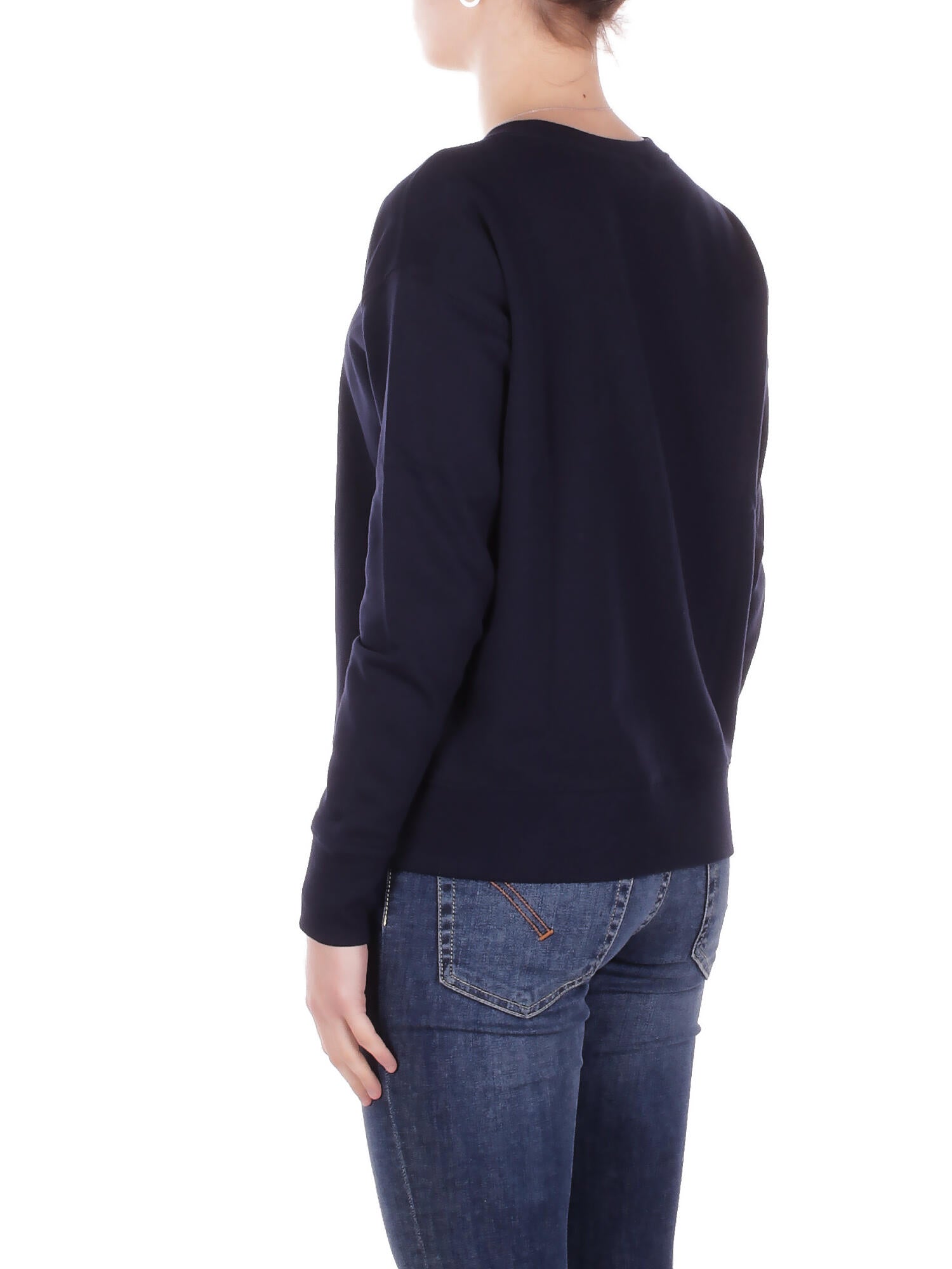 RALPH LAUREN Donna Maglia 200P03726 001 Kappy long sleeve sweatshirt Navy