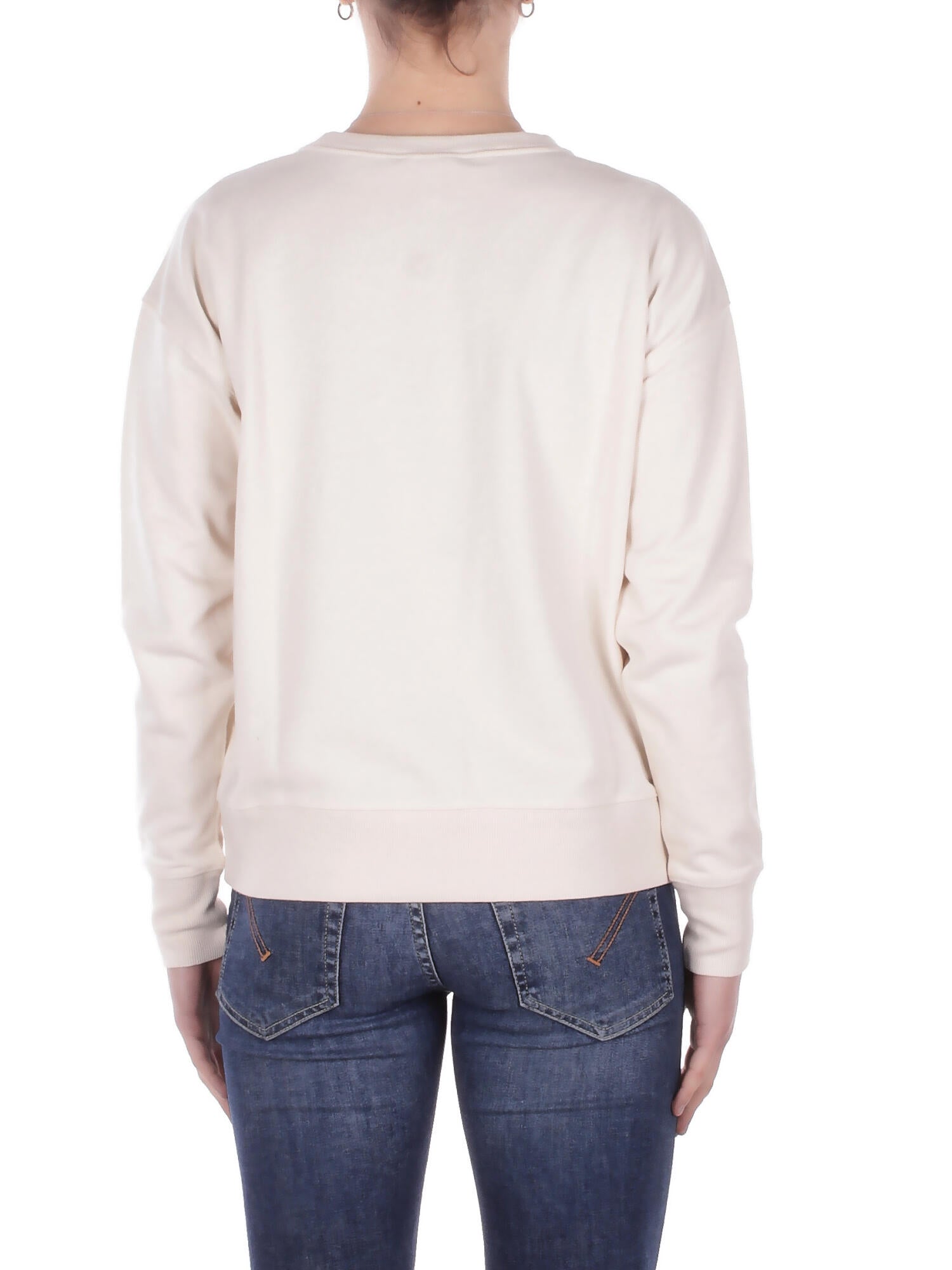 RALPH LAUREN Donna Maglia 200P03726 002 Kappy long sleeve sweatshirt Crema