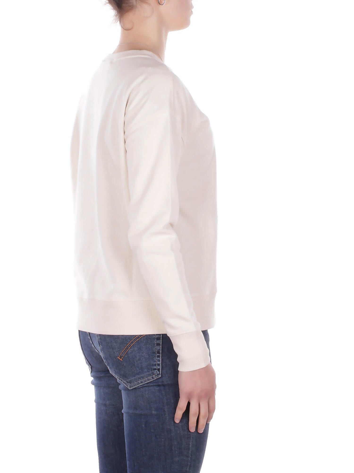 RALPH LAUREN Donna Maglia 200P03726 002 Kappy long sleeve sweatshirt Crema