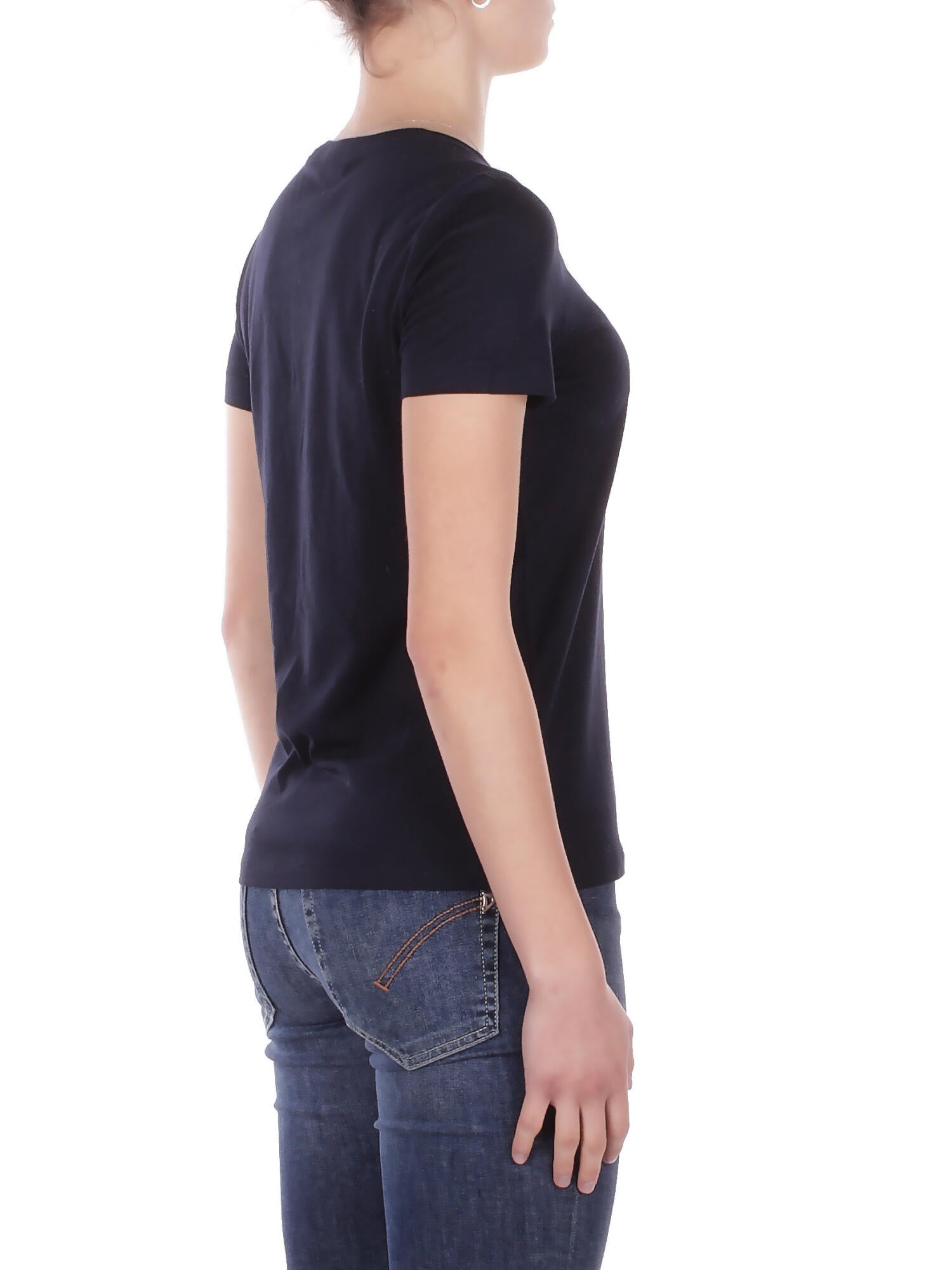 RALPH LAUREN Donna T-shirt 200P03725 001 Katlin short sleeve t -shirt Navy
