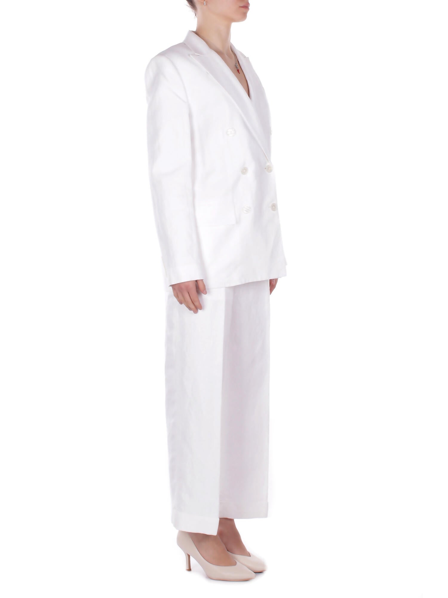RALPH LAUREN Donna Giacca 200P03657 001 Narain blazer White
