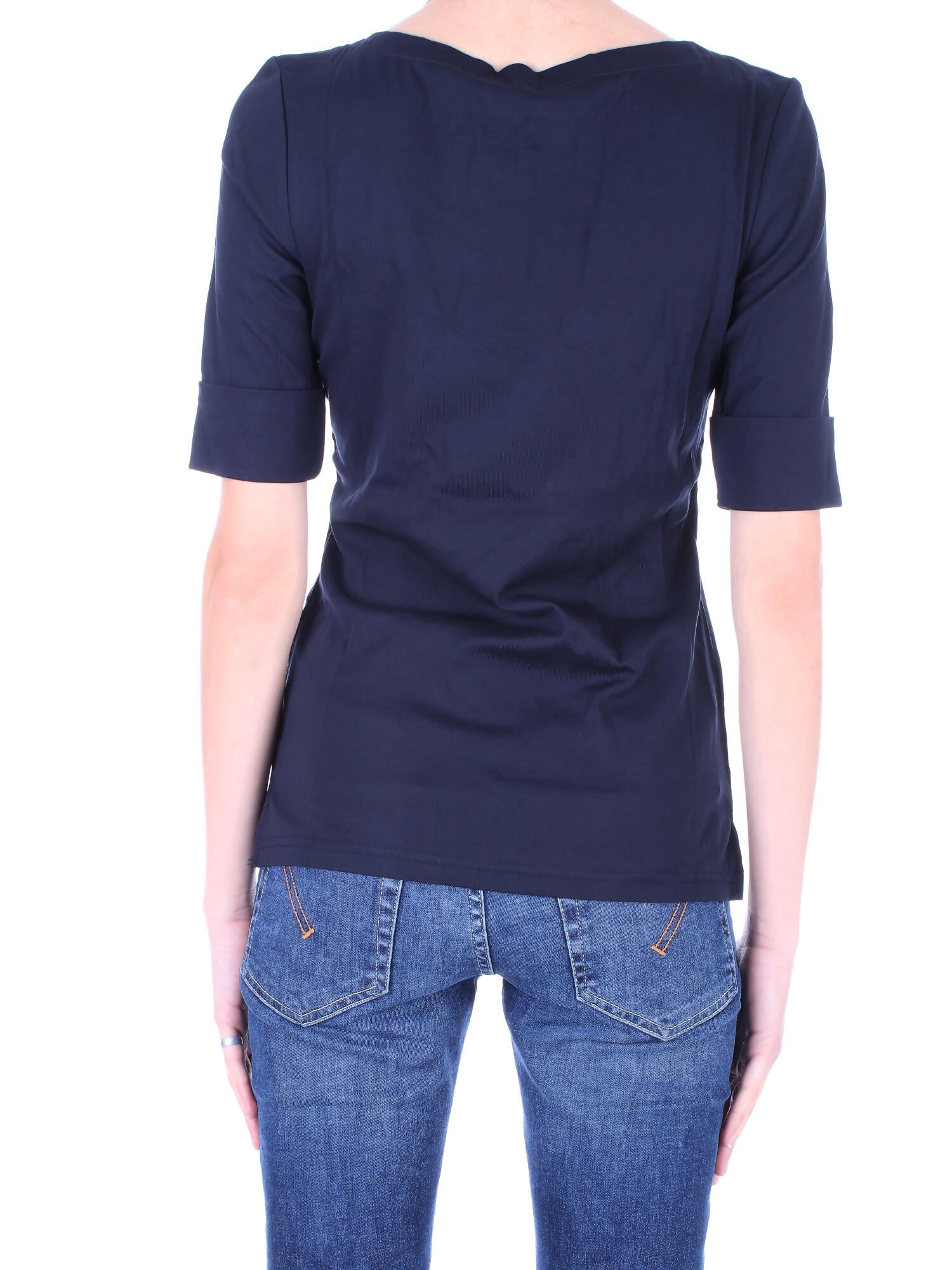 RALPH LAUREN Donna Maglia 200654963 079 Judy elbow sleeve knit Navy