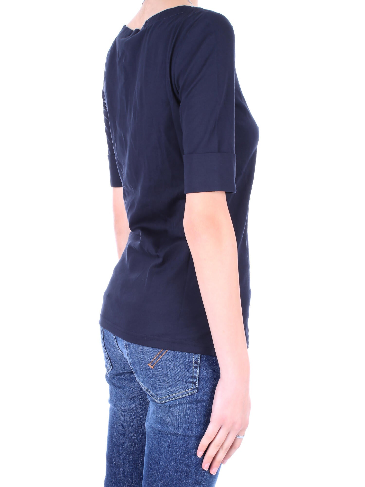 RALPH LAUREN Donna Maglia 200654963 079 Judy elbow sleeve knit Navy