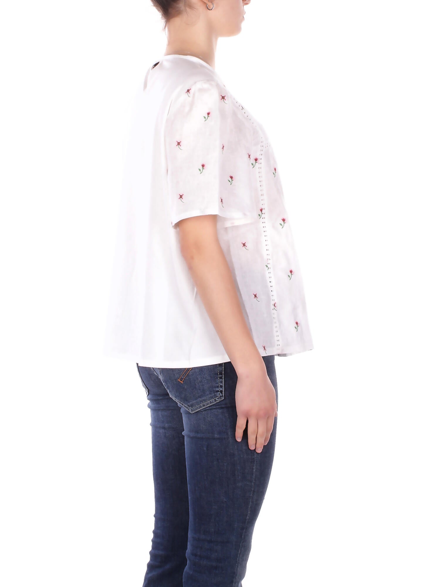 MAX MARA Donna Blusa 2615941082600 003 Wkd bacino White
