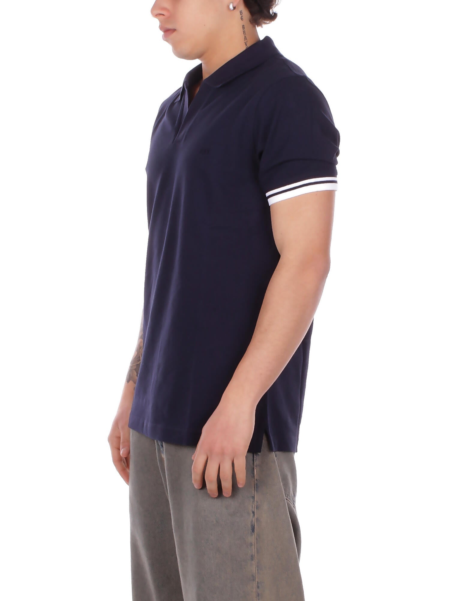 FAY Uomo Polo NPMB252141 STDWU806 Polo senza bot piquet str Biro