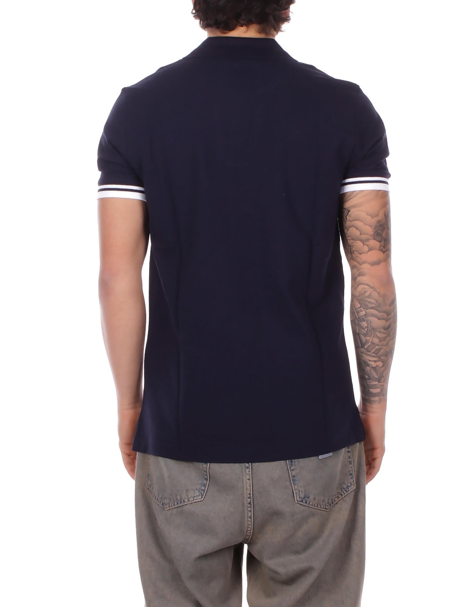 FAY Uomo Polo NPMB252141 STDWU806 Polo senza bot piquet str Biro