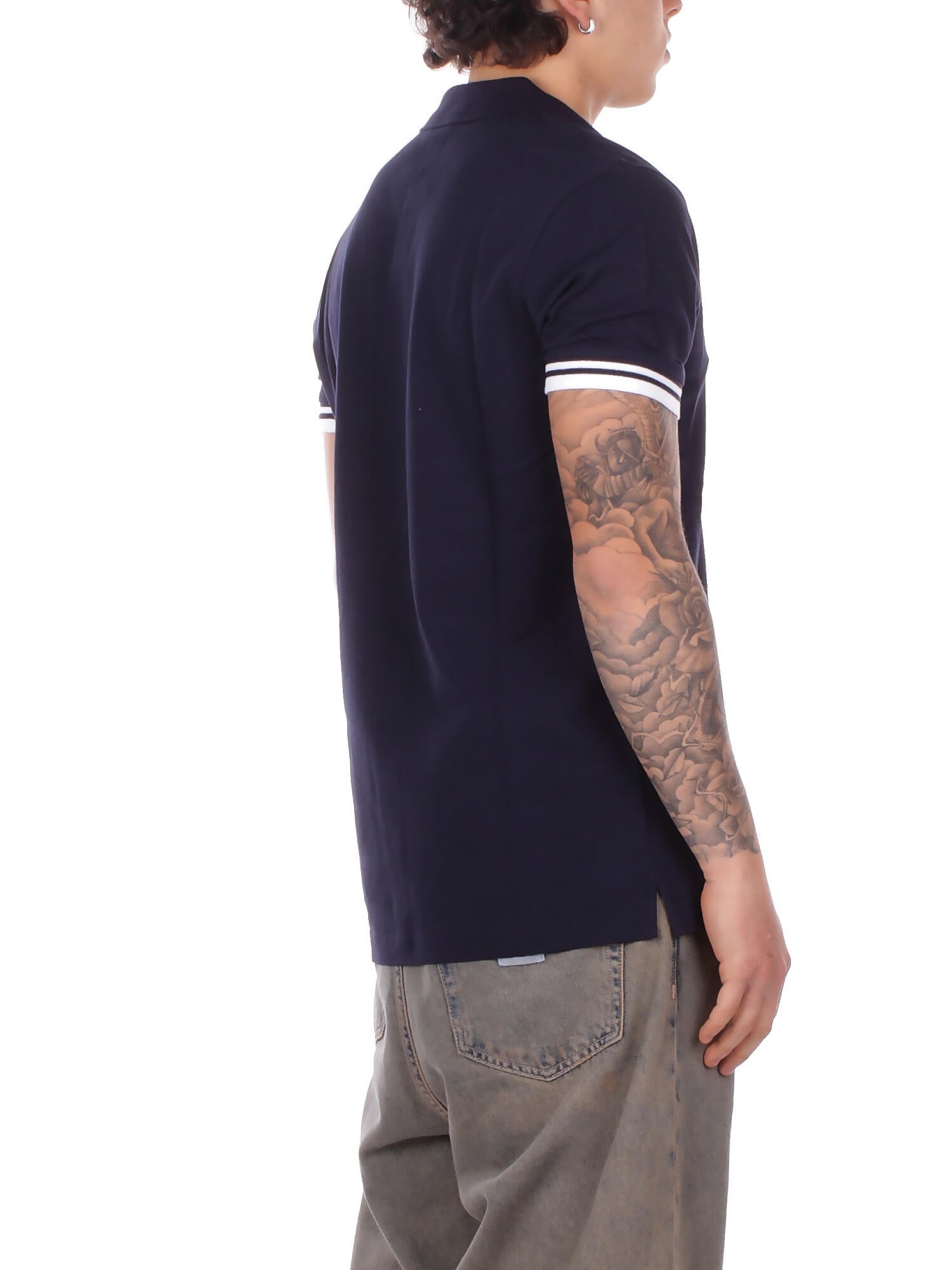 FAY Uomo Polo NPMB252141 STDWU806 Polo senza bot piquet str Biro