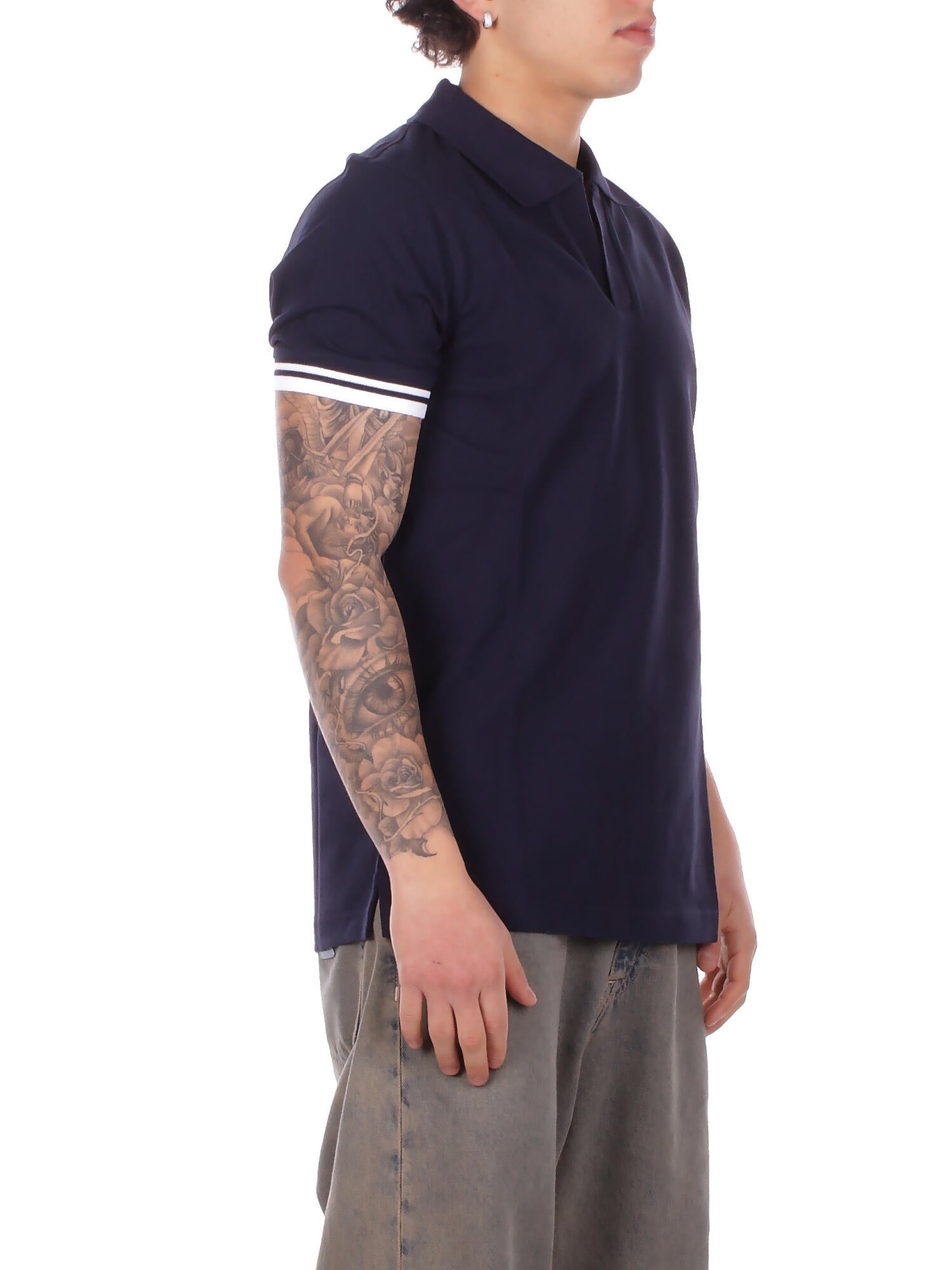 FAY Uomo Polo NPMB252141 STDWU806 Polo senza bot piquet str Biro
