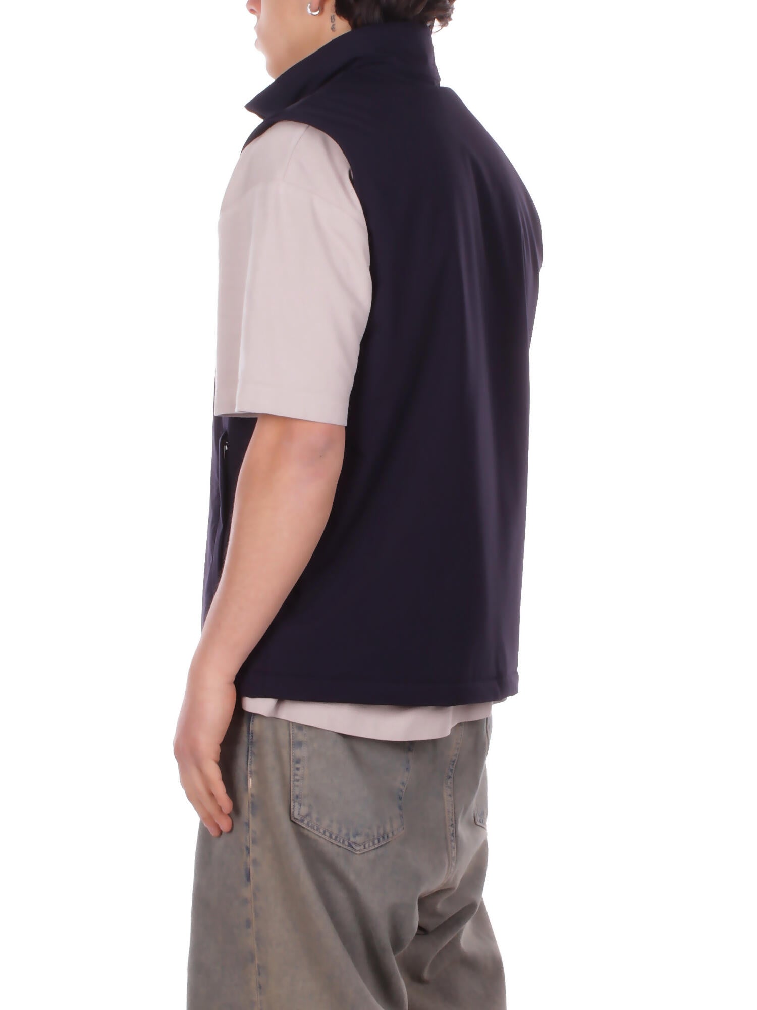 FAY Uomo Gilet NAM1052063 SVUWU807 Fay wind vest Blu navy