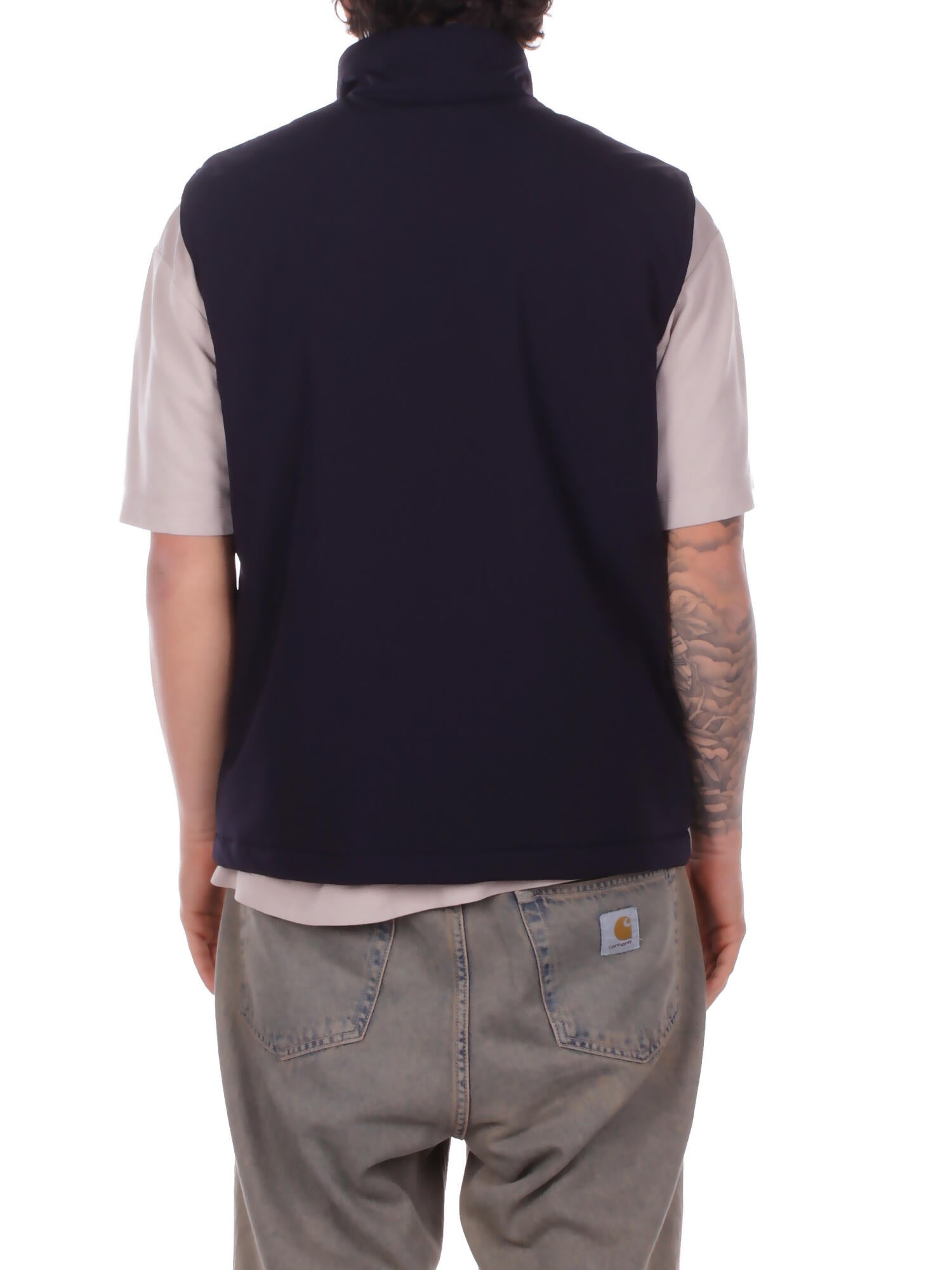 FAY Uomo Gilet NAM1052063 SVUWU807 Fay wind vest Blu navy