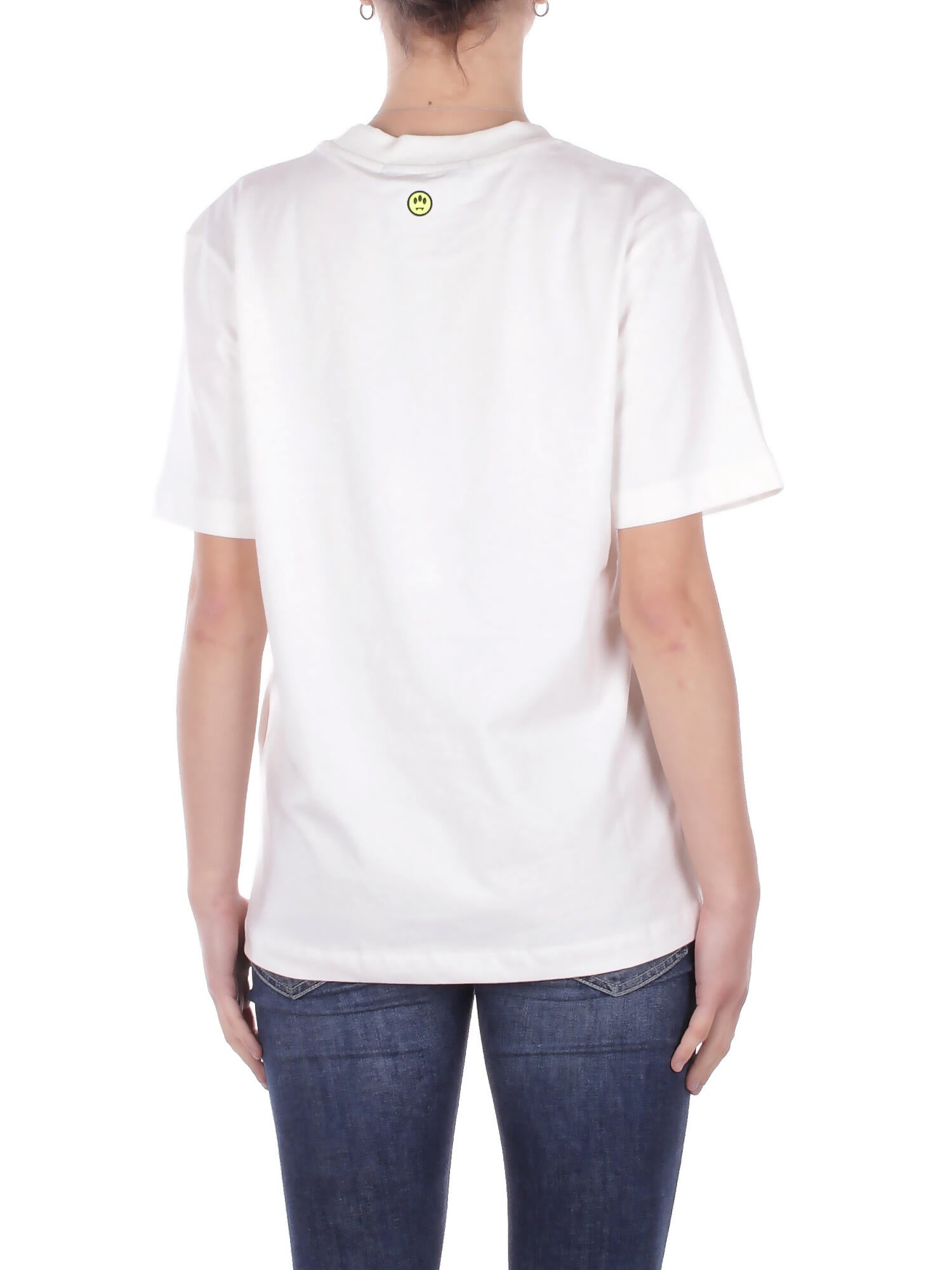 BARROW Unisex T-shirt S6BWUATH010 412 Jersey t-shirt Panna