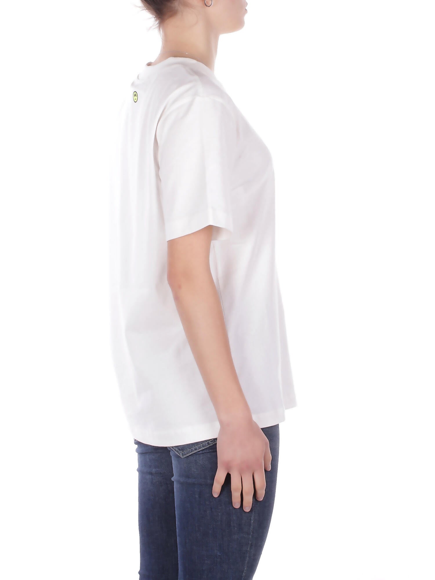 BARROW Unisex T-shirt S6BWUATH010 412 Jersey t-shirt Panna