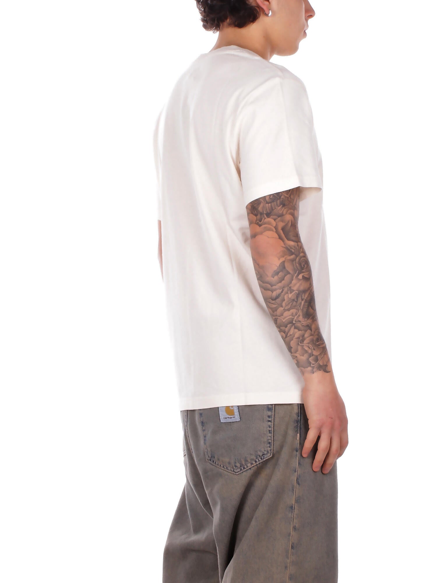 FAY Uomo T-shirt MPMB352119 TZGDB003 T-shirt archive Panna