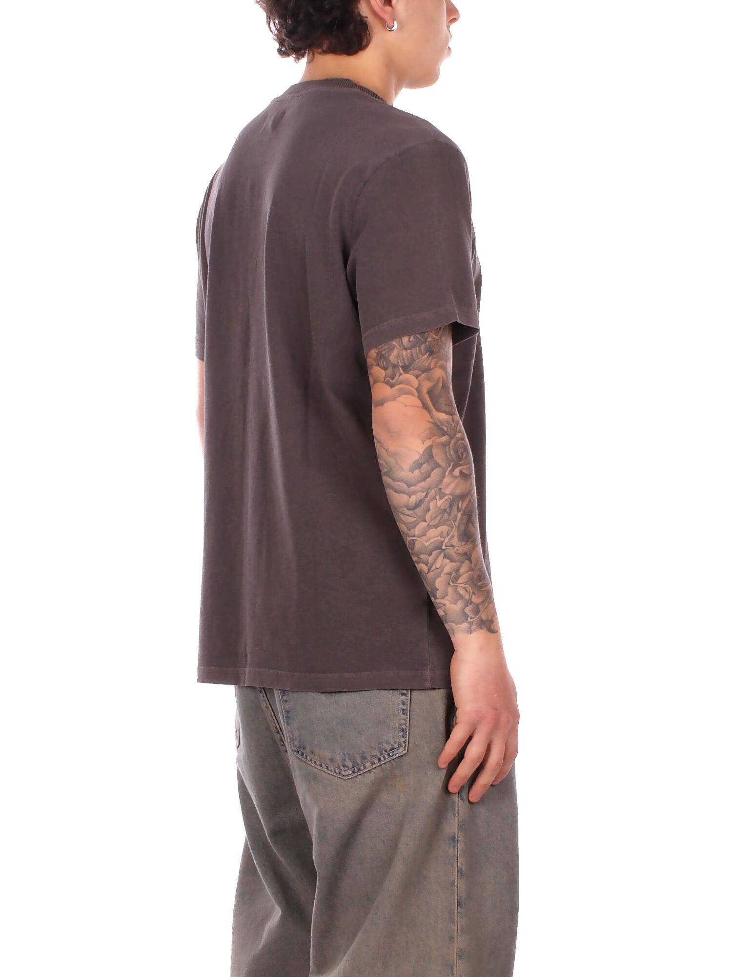 FAY Uomo T-shirt MPMB352119 TZGDS600 T-shirt archive Marrone chiaro