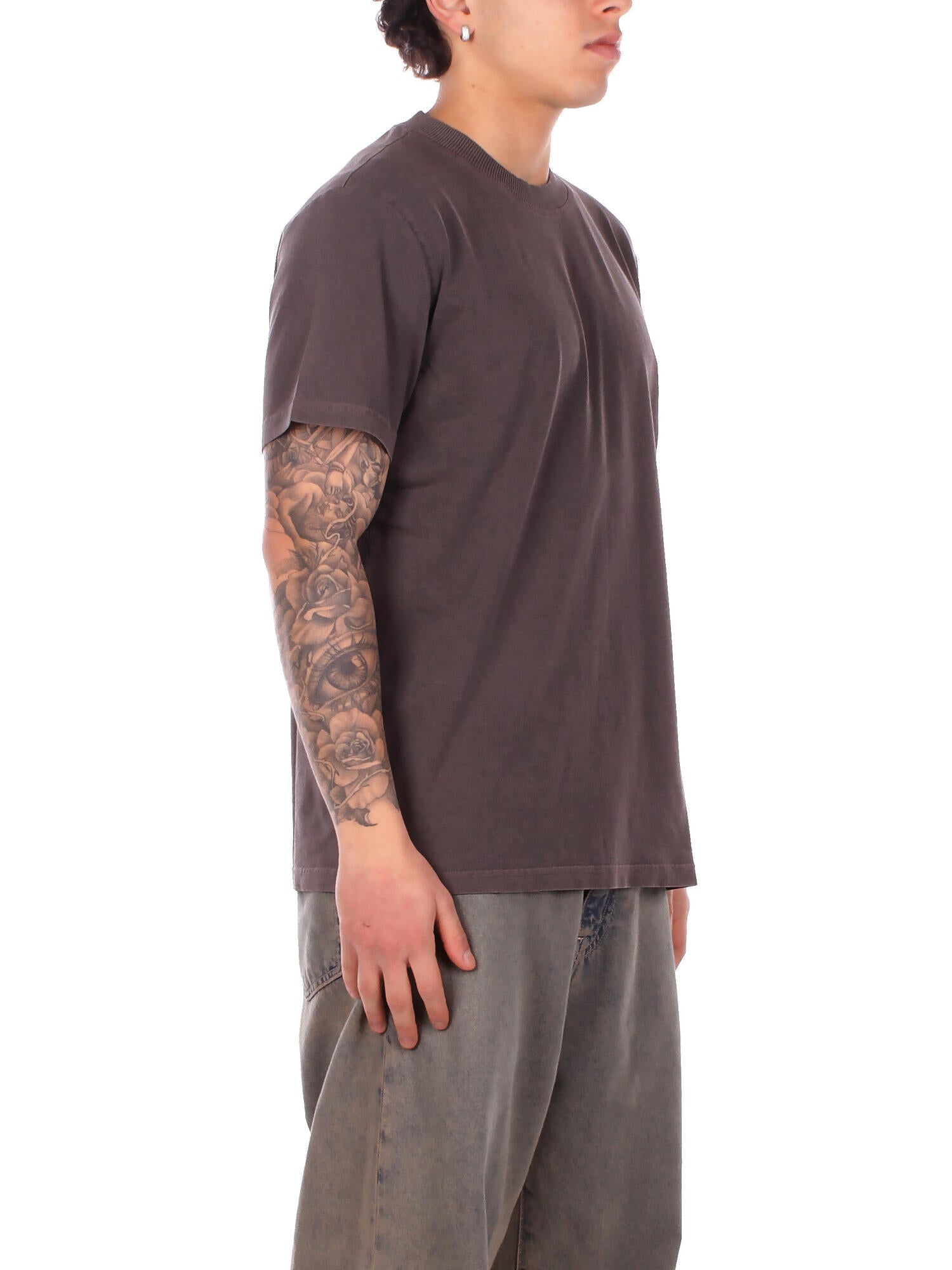 FAY Uomo T-shirt MPMB352119 TZGDS600 T-shirt archive Marrone chiaro