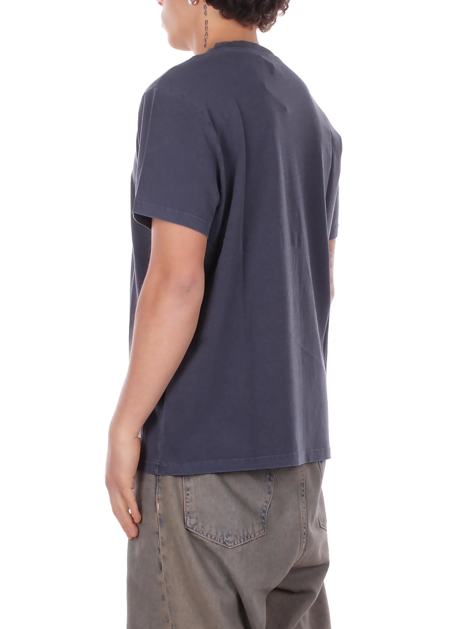 FAY Uomo T-shirt MPMB352119 TZGDU807 T-shirt archive Blu navy