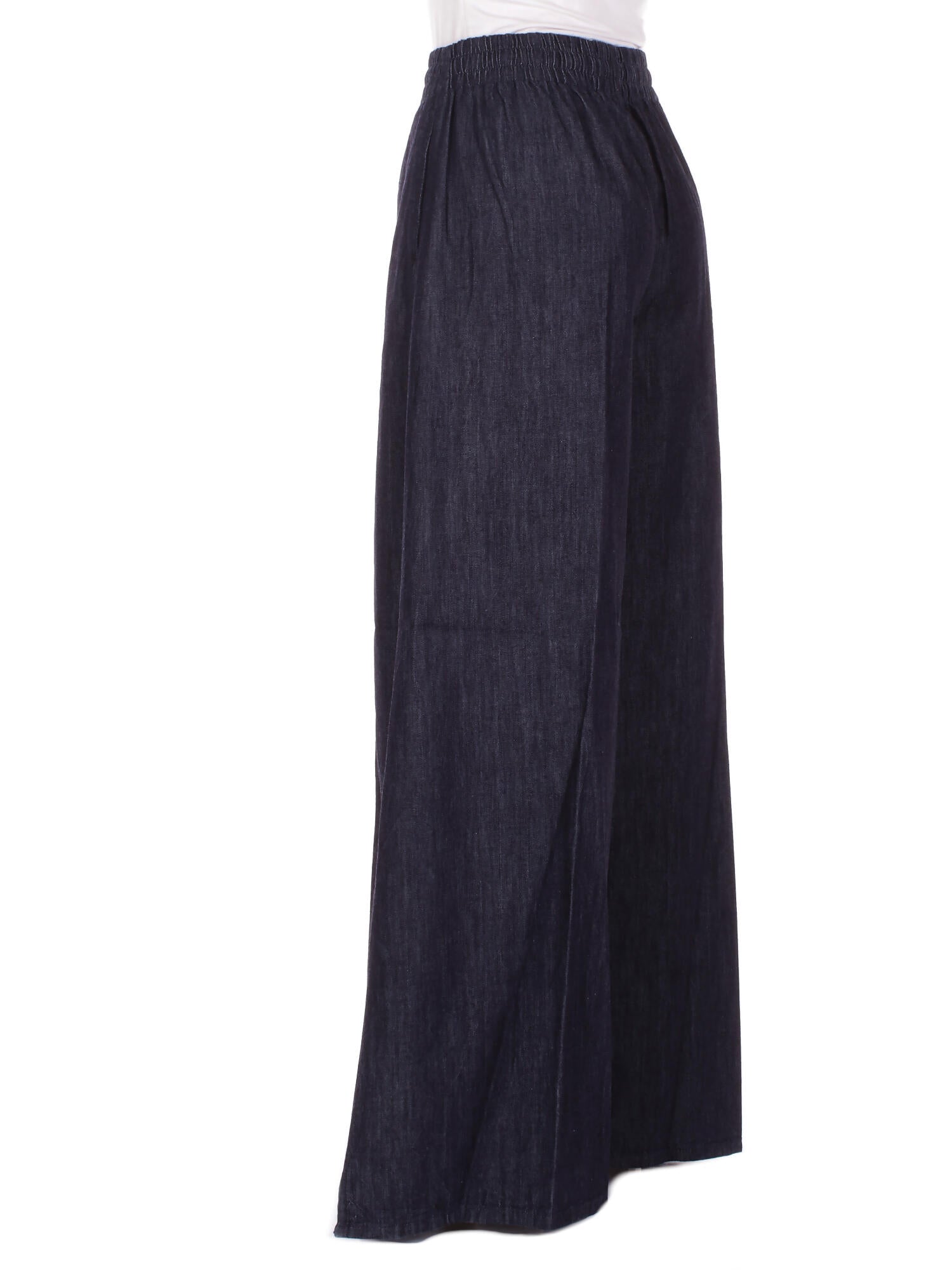 DONDUP Donna Pantalone DP857DFE323D 800 Pant jogger roos in dnm Blu denim