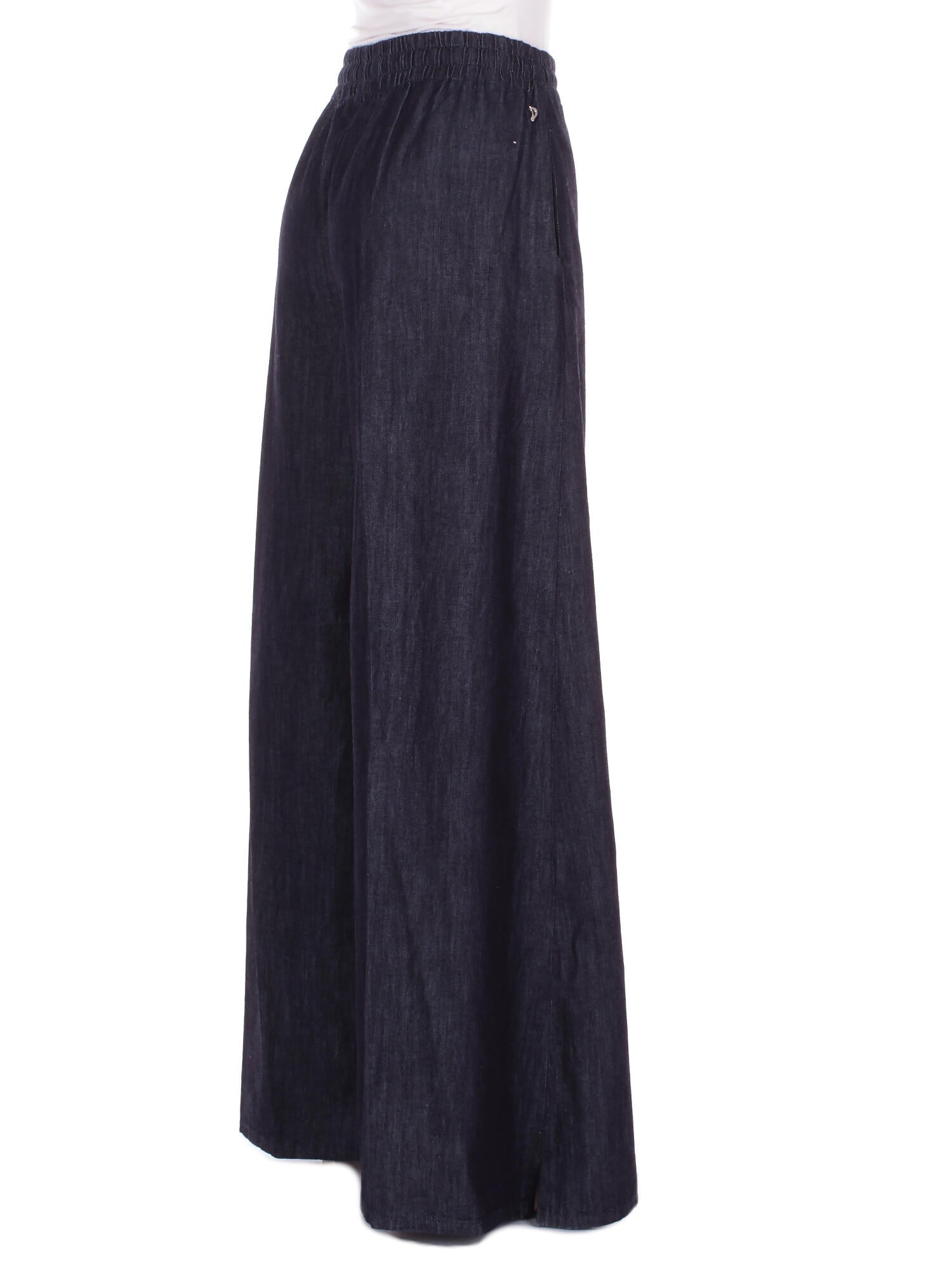 DONDUP Donna Pantalone DP857DFE323D 800 Pant jogger roos in dnm Blu denim