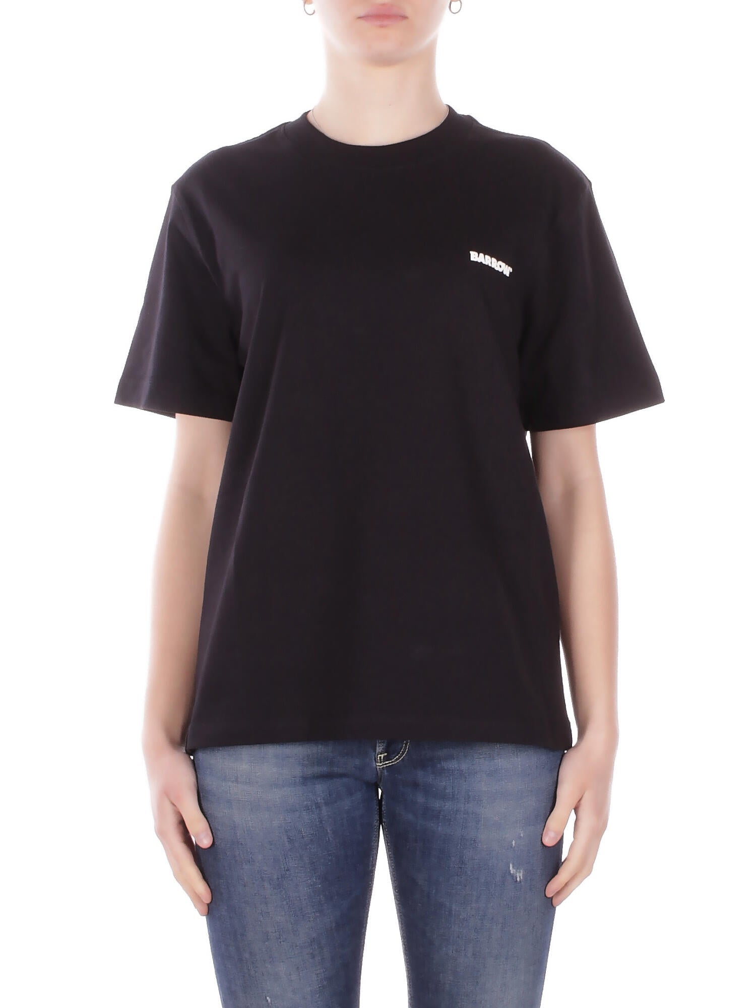 BARROW Unisex T-shirt S6BWUATH010 110 Jersey t-shirt Nero