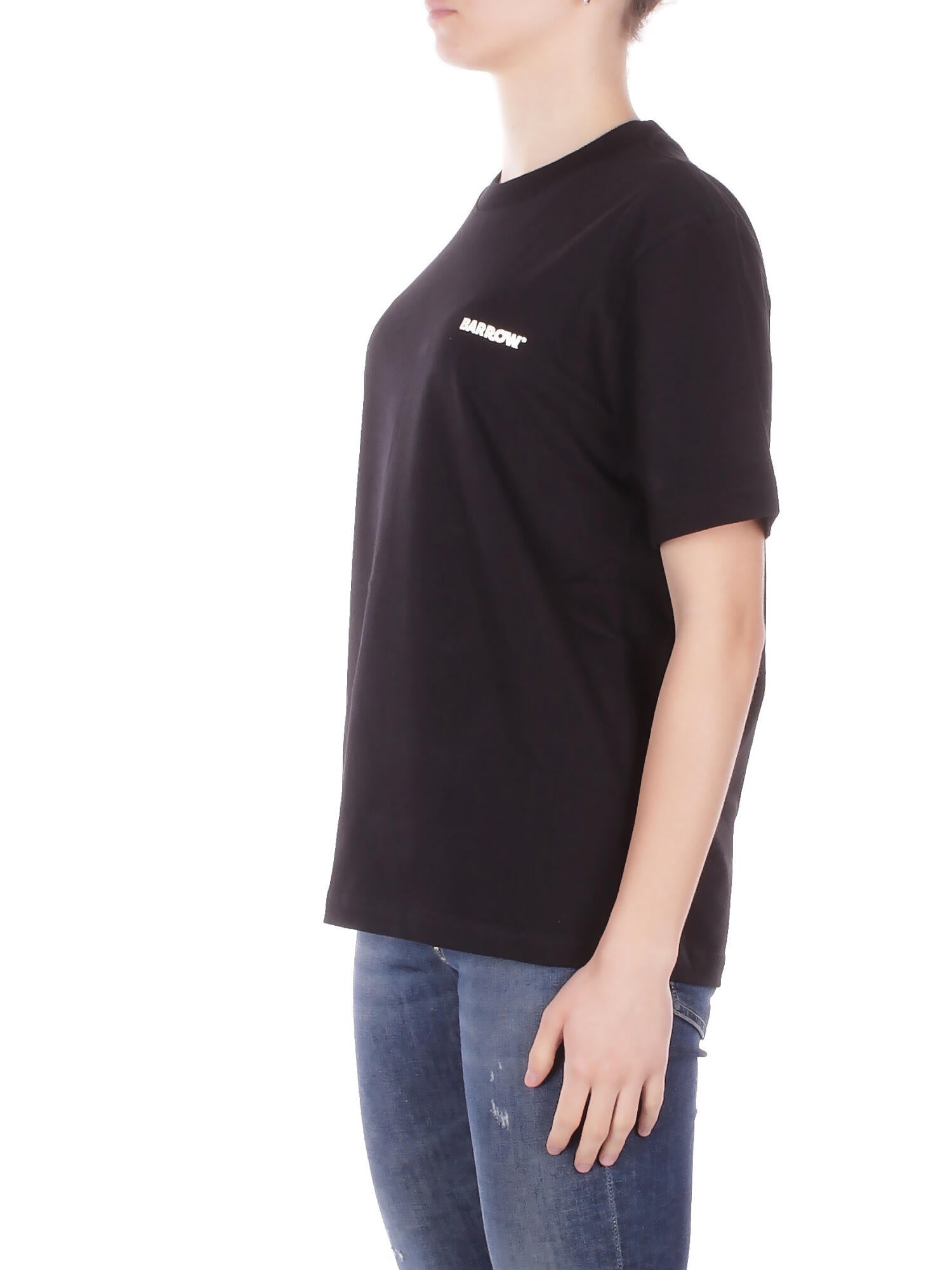 BARROW Unisex T-shirt S6BWUATH010 110 Jersey t-shirt Nero