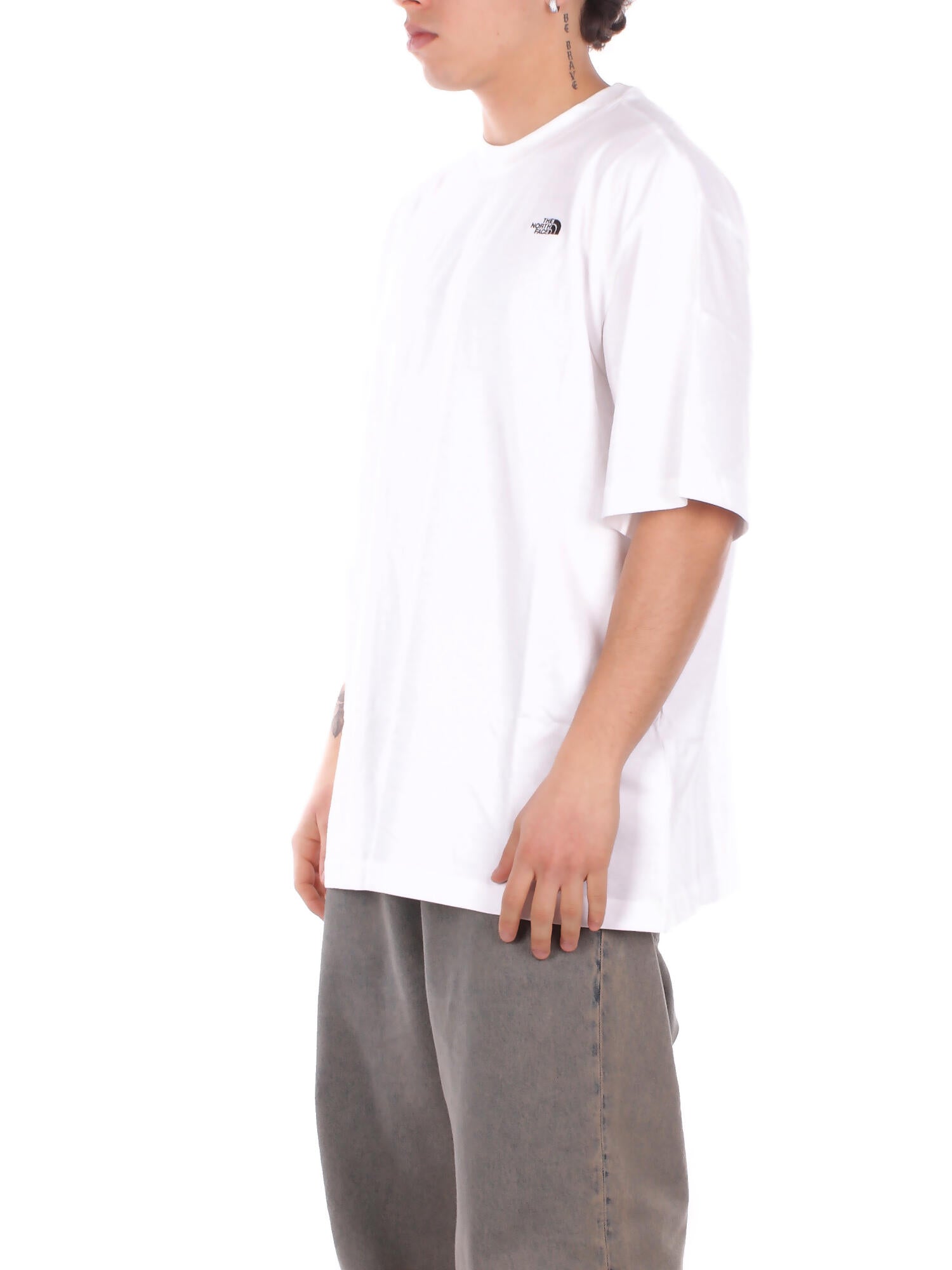 THE NORTH FACE Uomo T-shirt NF0A8EVW FN41 M tnf essential simple dome os White