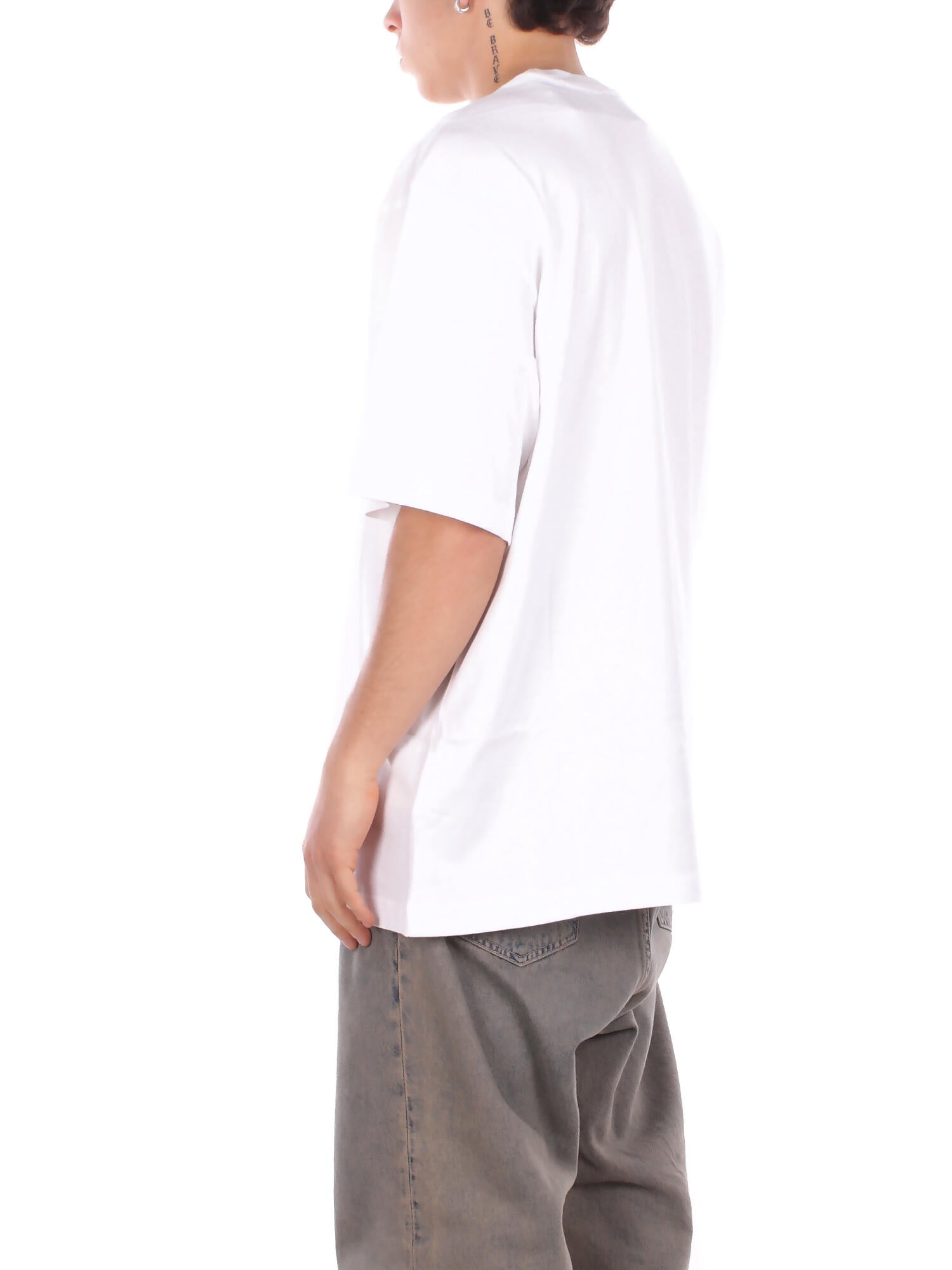THE NORTH FACE Uomo T-shirt NF0A8EVW FN41 M tnf essential simple dome os White
