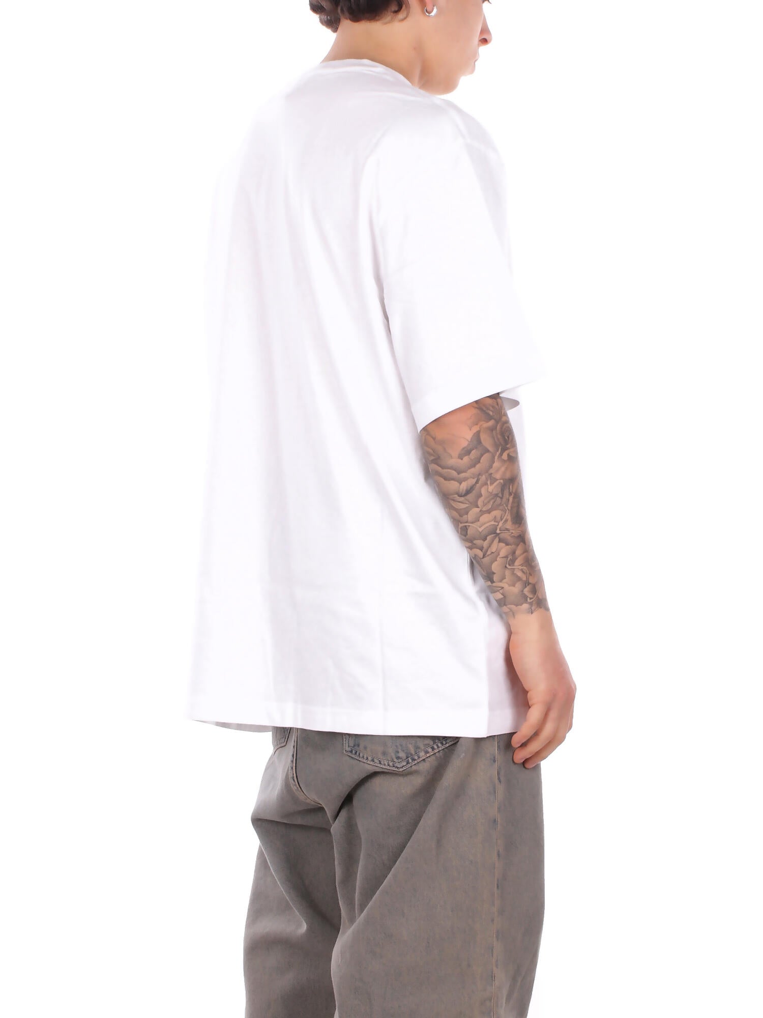 THE NORTH FACE Uomo T-shirt NF0A8EVW FN41 M tnf essential simple dome os White