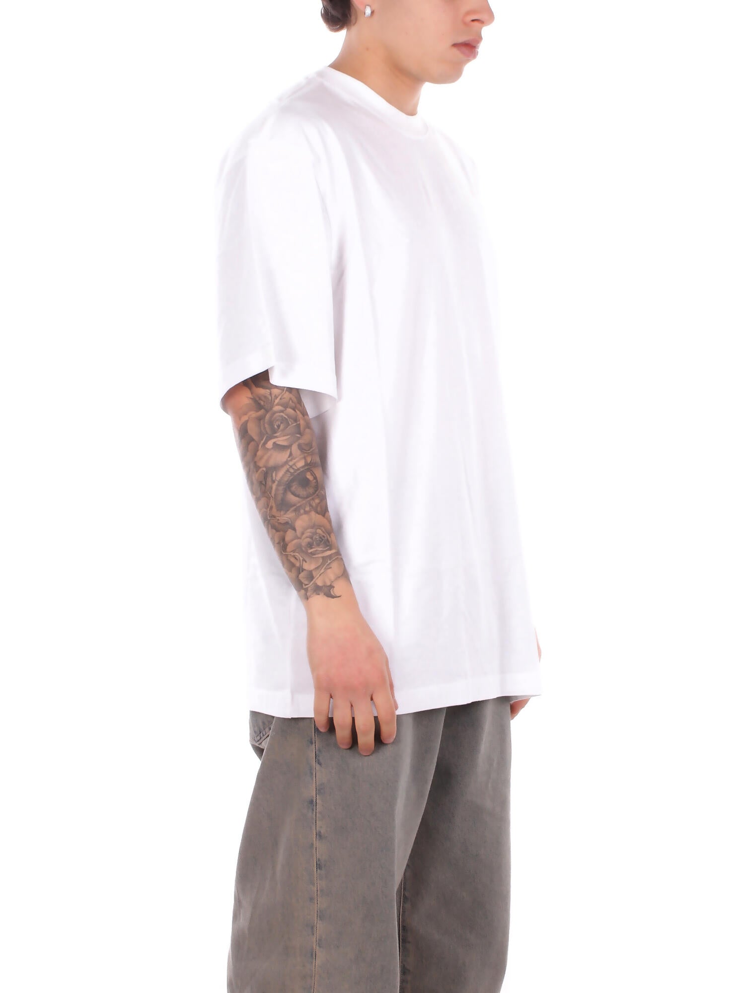 THE NORTH FACE Uomo T-shirt NF0A8EVW FN41 M tnf essential simple dome os White