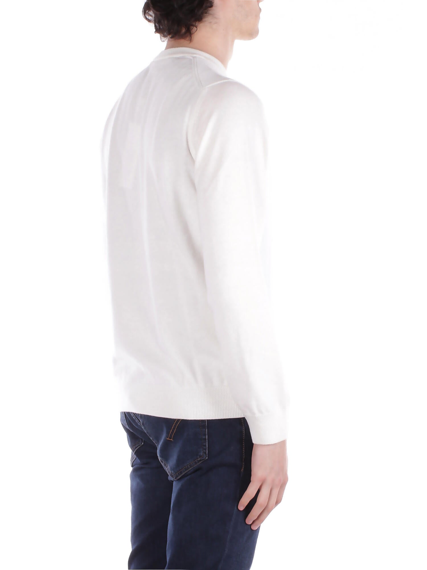 LACOSTE Uomo Maglia AH0128 70V Pullover Farina