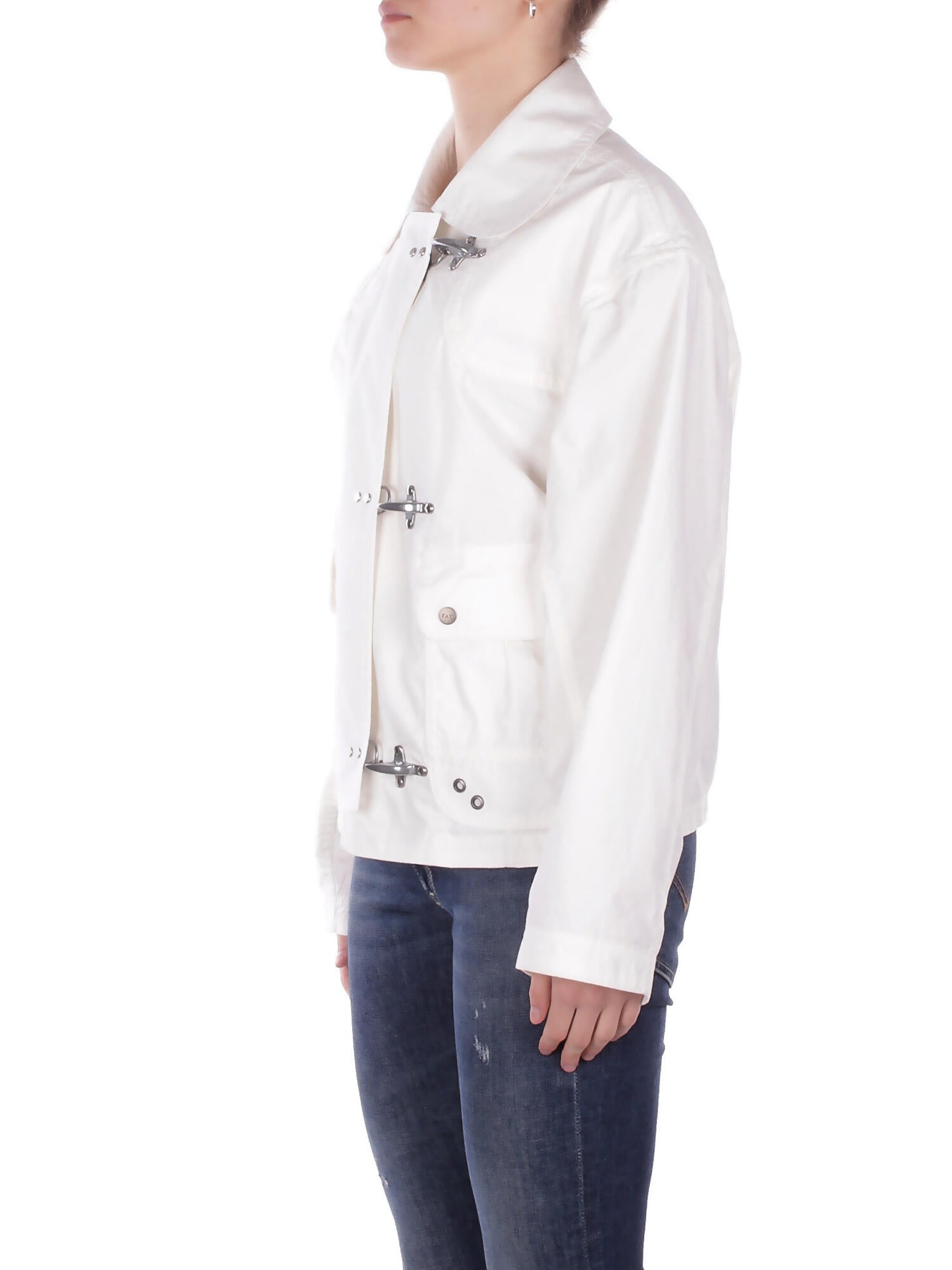 FAY Donna Giubbotto NAW1152380 TZB4B004 3 ganci bomber sfod +t.capo Neve