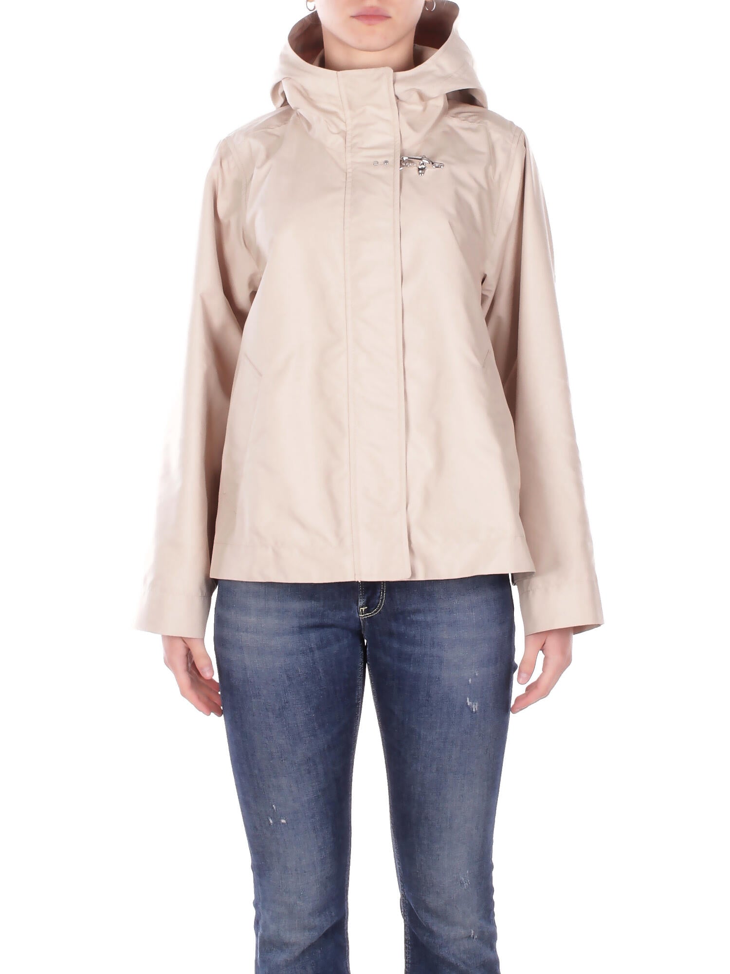FAY Donna Giubbotto NAW12523260 AX2C003 Parka corto con cappuccio Sabbia