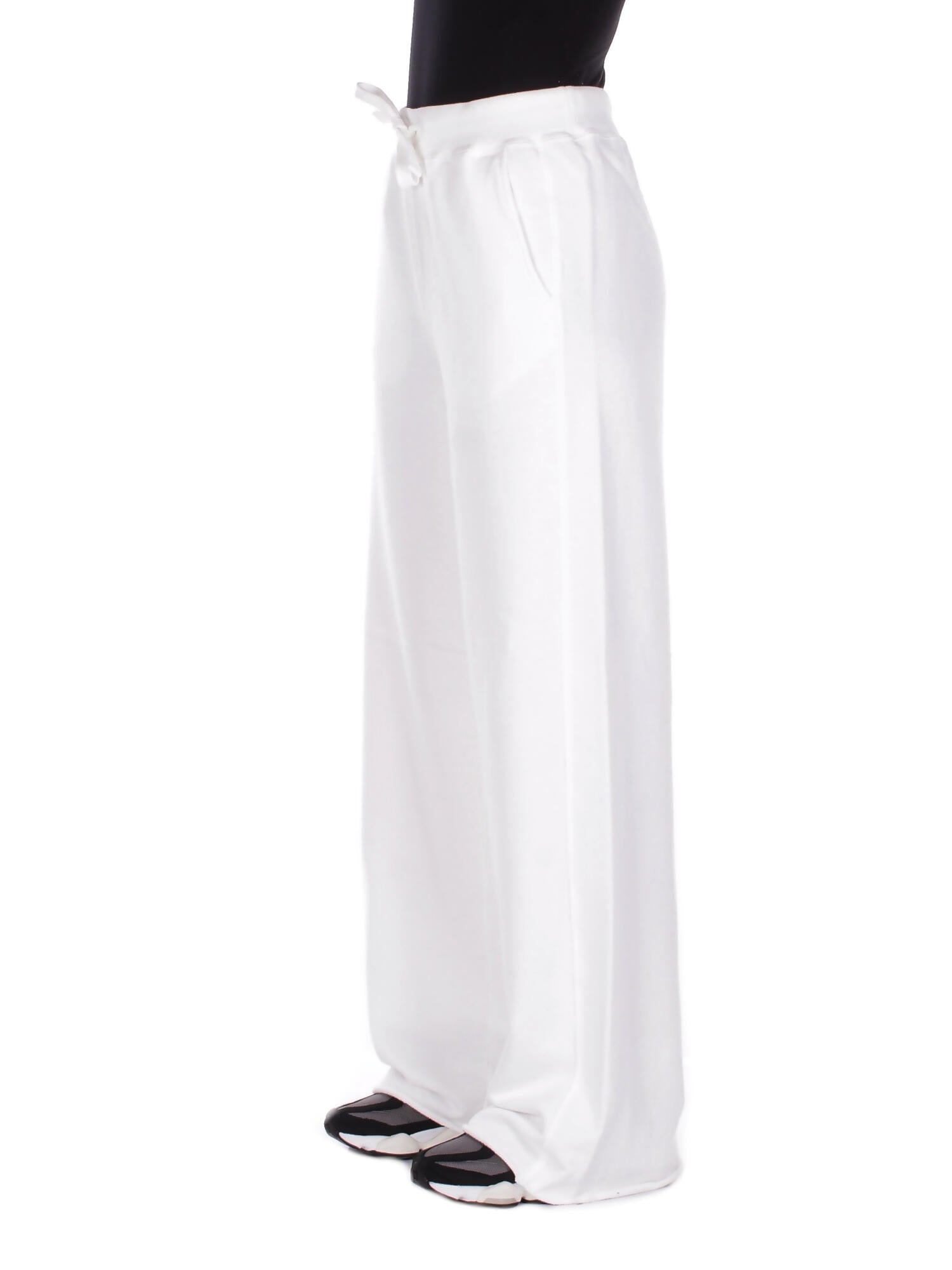 DONDUP Donna Pantalone DP860KF0254D 000 Pantalone in felpa Bianco