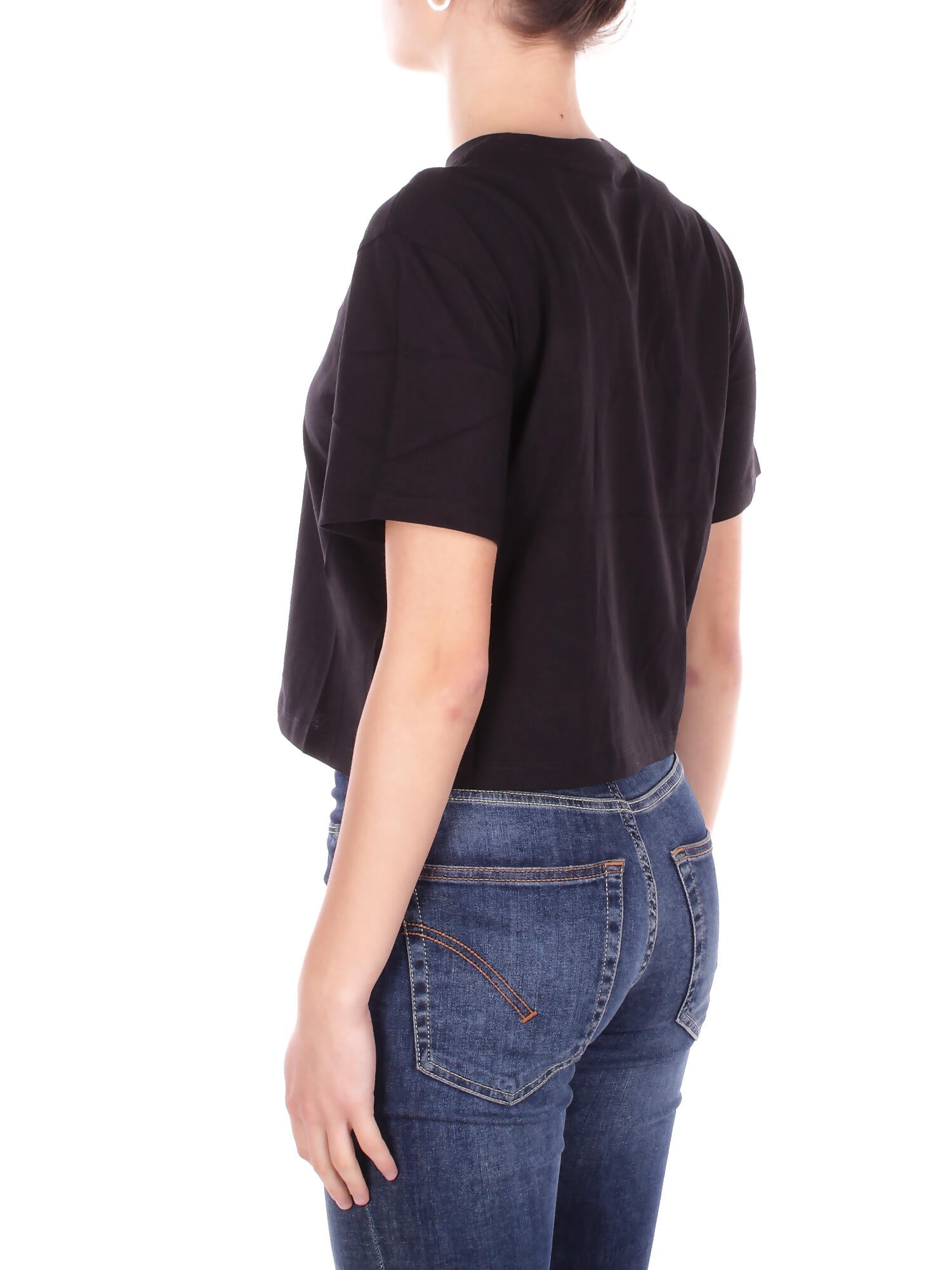 THE NORTH FACE Donna T-shirt NF0A8FDH JK31 W evolution simple dome crop r Black