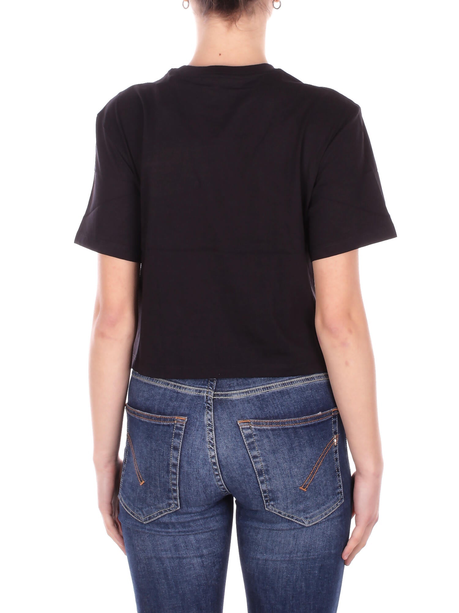 THE NORTH FACE Donna T-shirt NF0A8FDH JK31 W evolution simple dome crop r Black