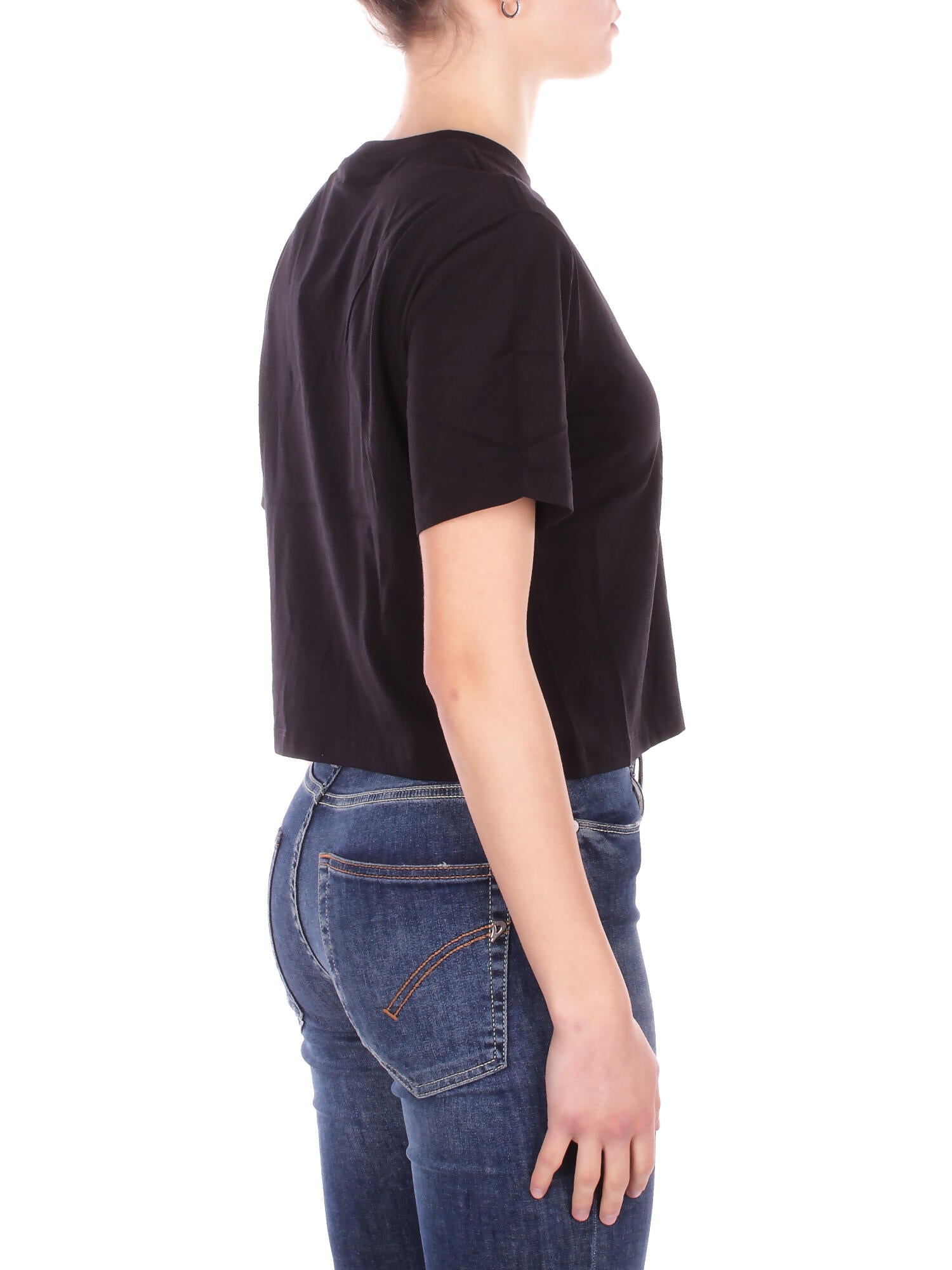 THE NORTH FACE Donna T-shirt NF0A8FDH JK31 W evolution simple dome crop r Black