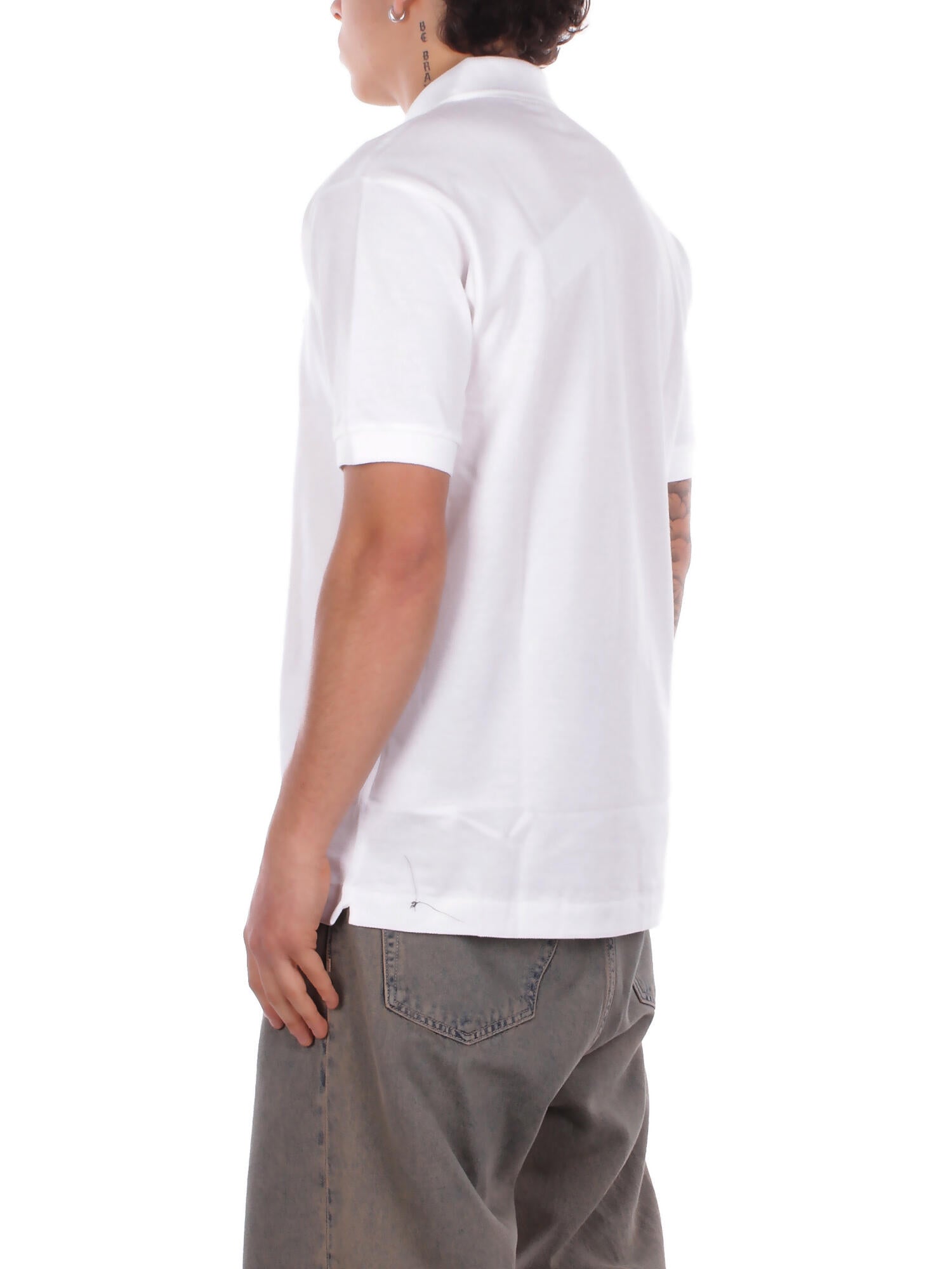 LACOSTE Uomo Polo 1212 001 Polo Bianco
