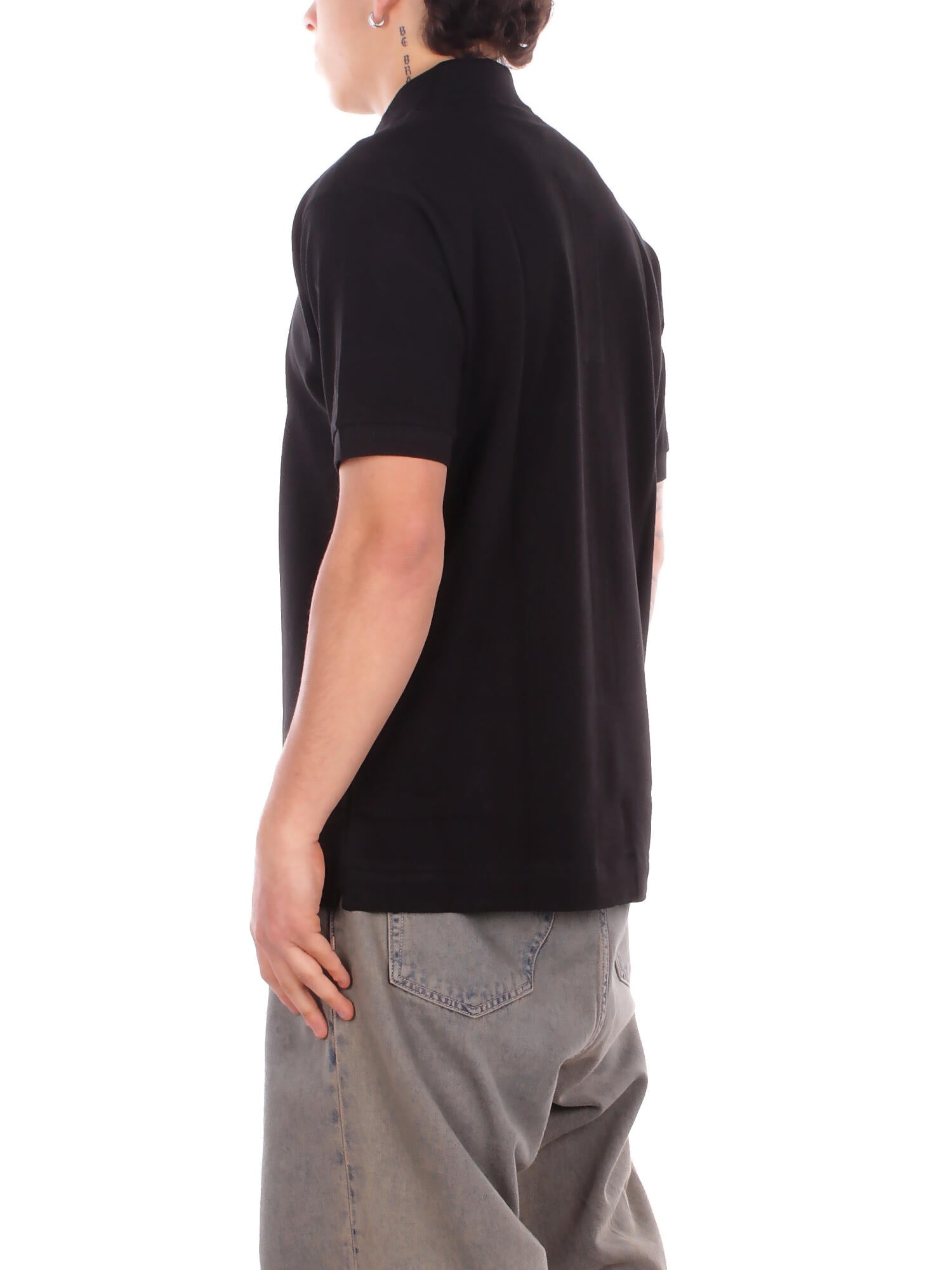 LACOSTE Uomo Polo 1212 031 Polo Nero