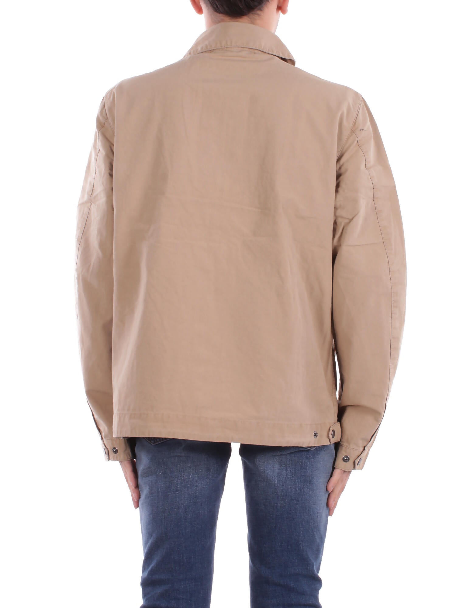 BARBOUR Uomo Giubbotto MCA0976 BE51 Workers casual outerwear Beige
